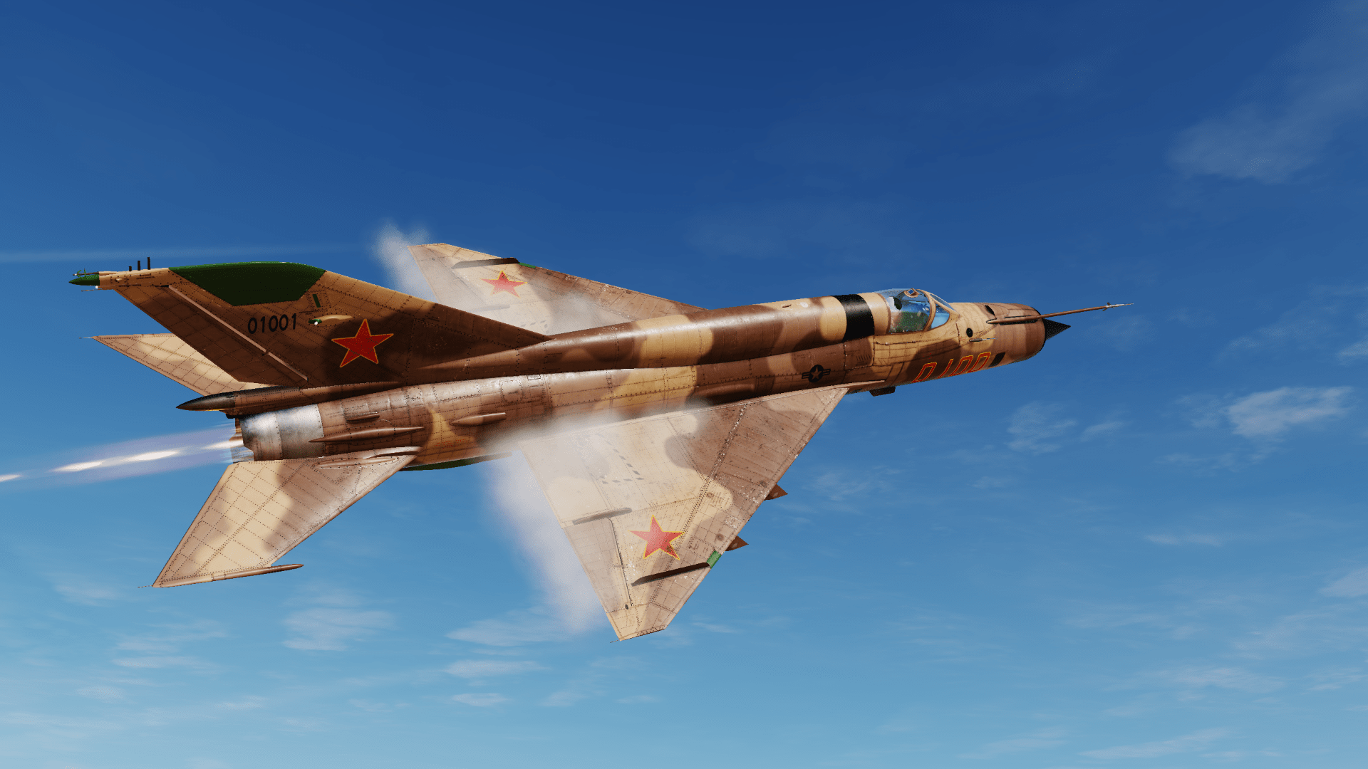Mig 21 USAF Aggressor Skin