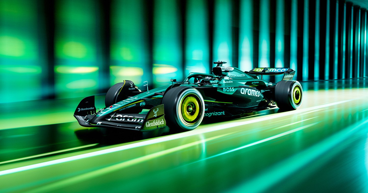 AMR25 Aston Martin Aramco Formula One Team car Martin F1 Team