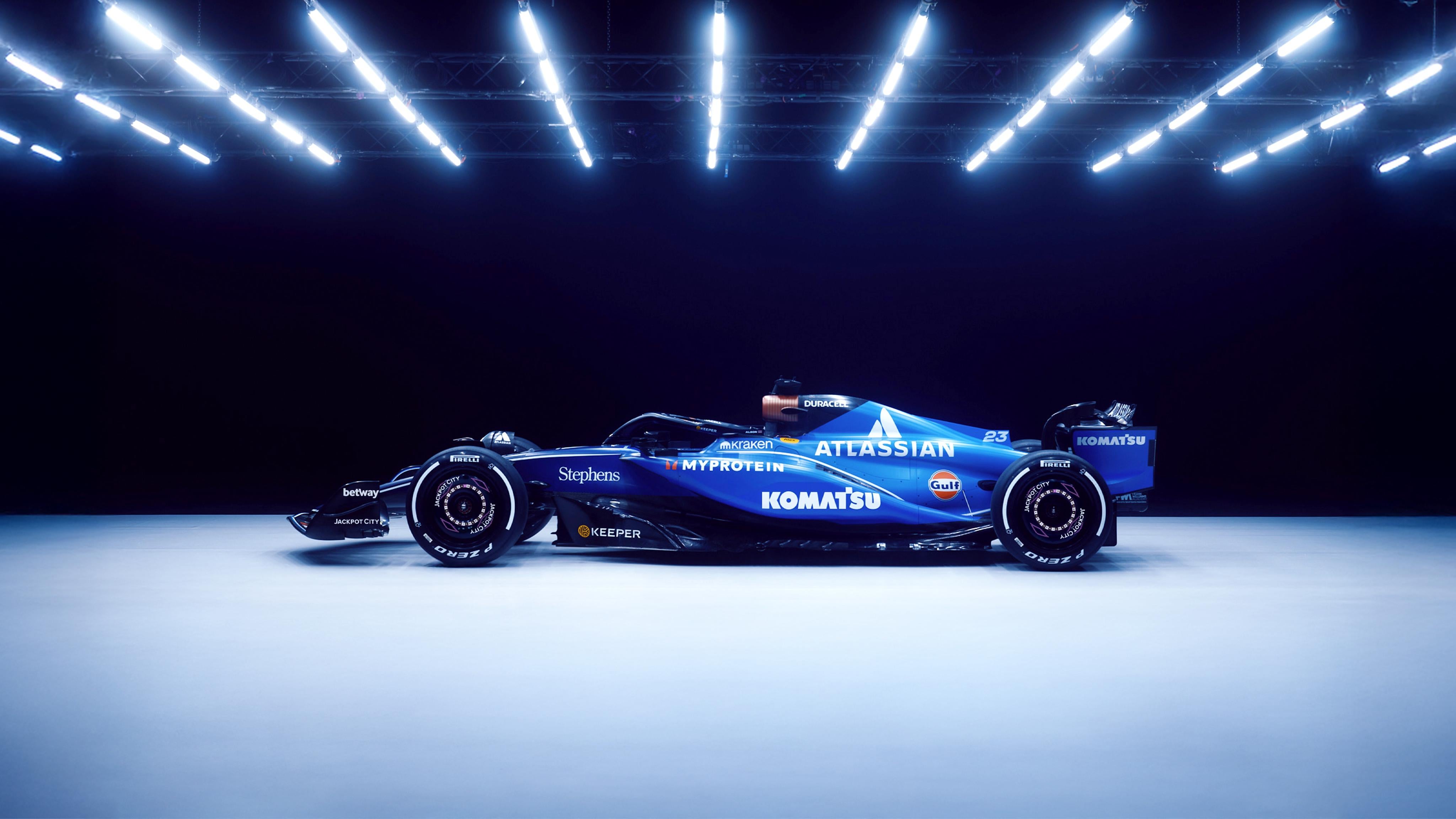 Atlassian Williams Racing 2025 Livery (Hi Res, Studio Photo)