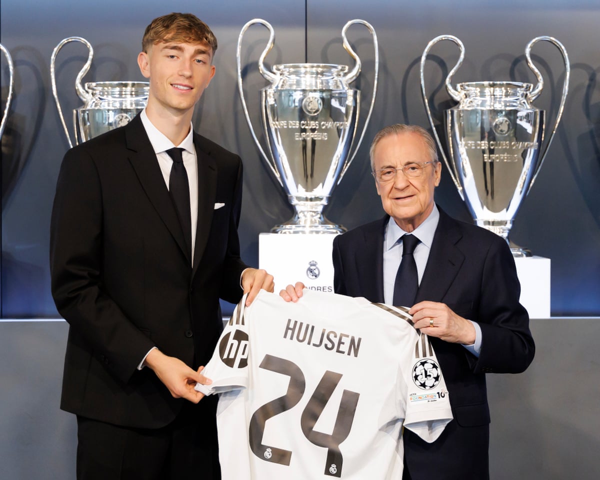 Dean Huijsen shrugs off pressure of being Real Madrid's most expensive defender