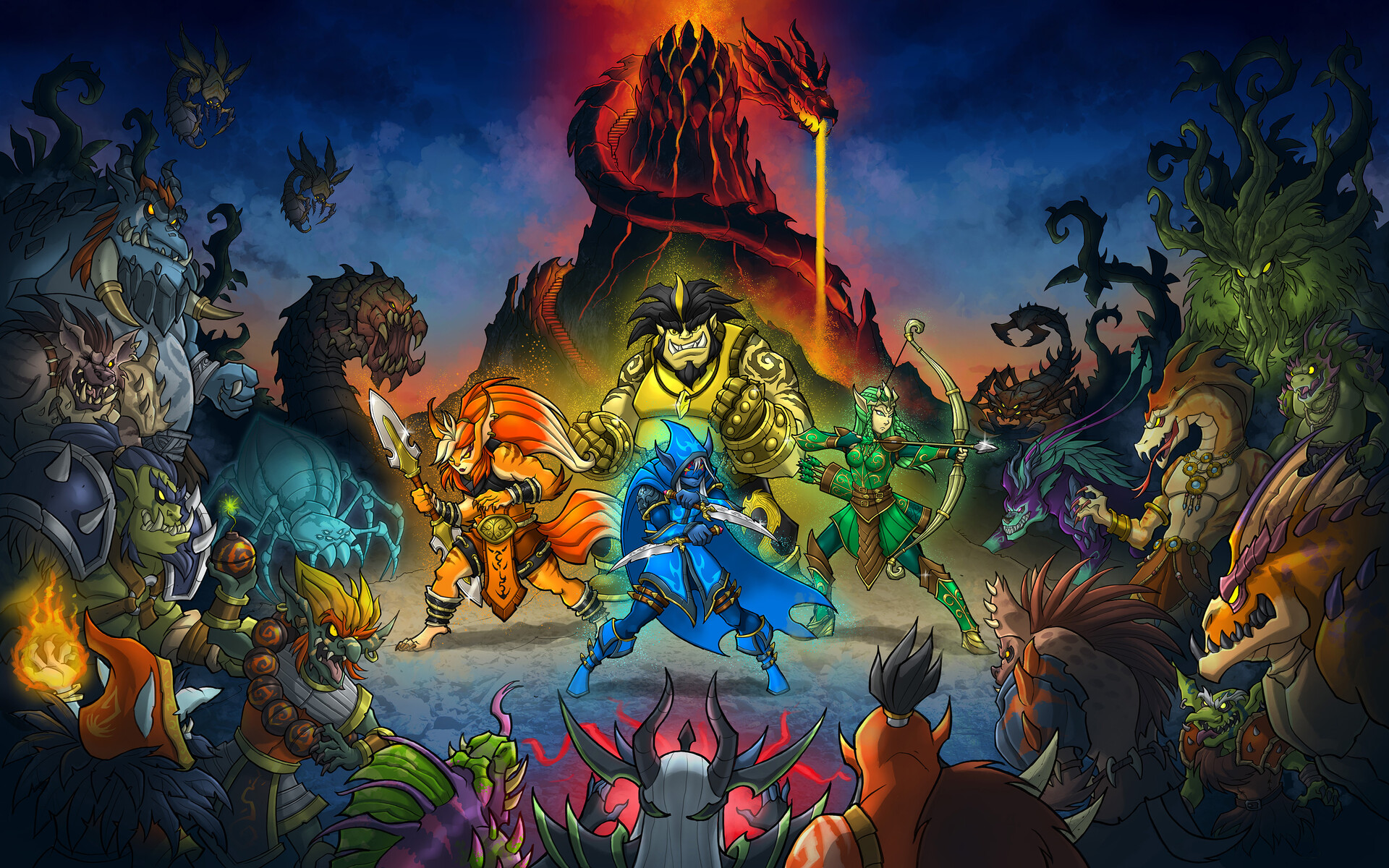 Heroes Of Mount Dragon Of The Dragon Bloods