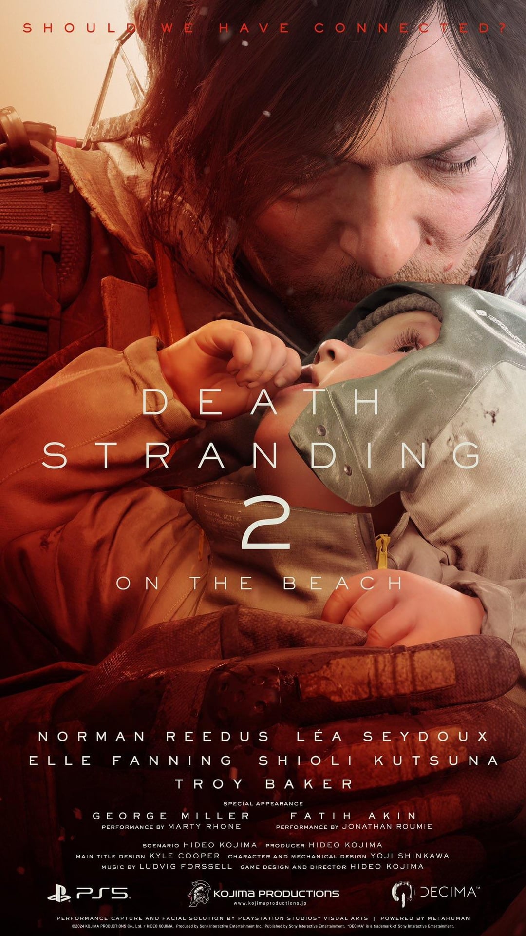 Death Stranding 2: On the Beach Character Posters