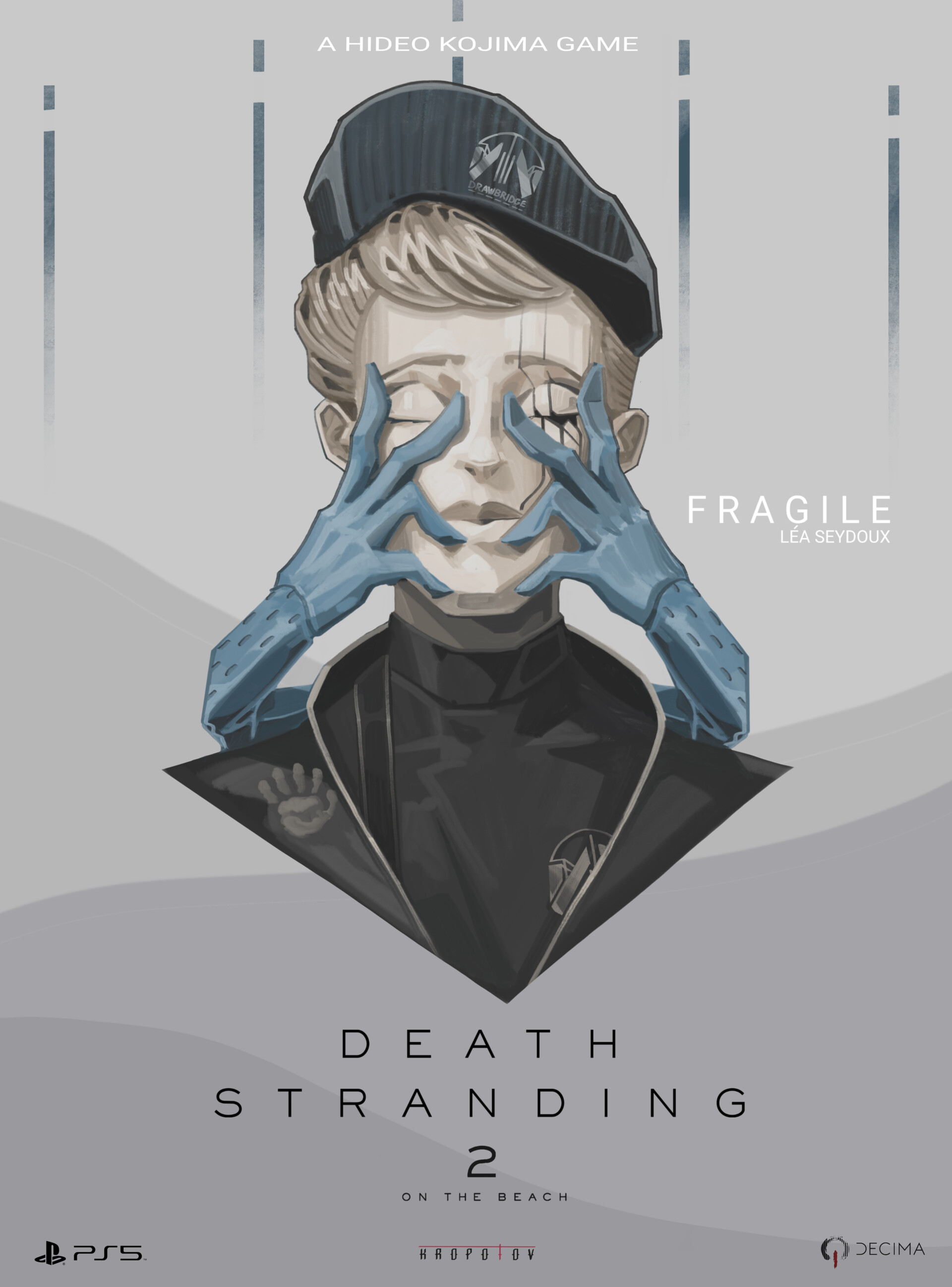 Death Stranding 2 on the beach _ FRAGILEéa Seydoux