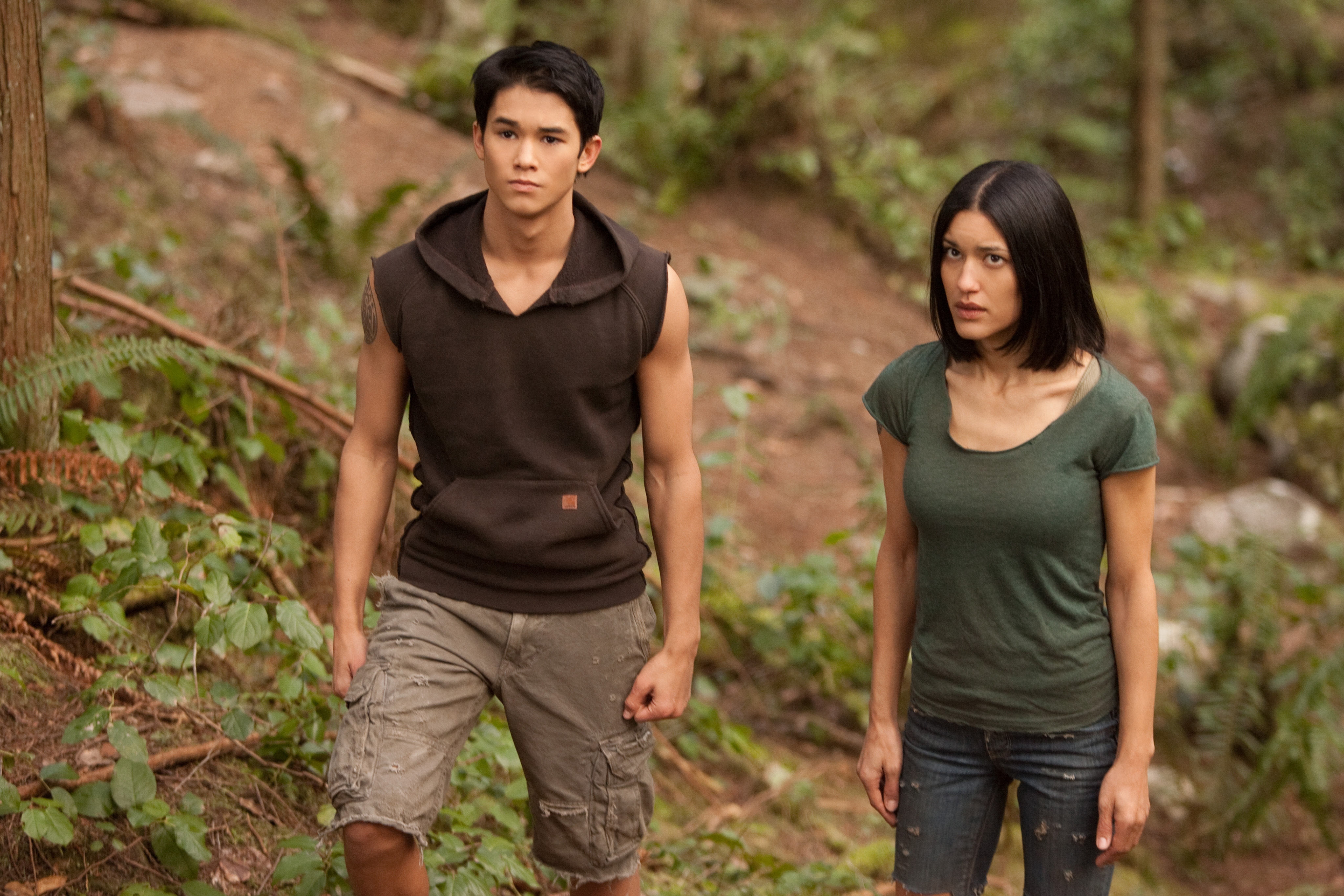 Download Booboo Stewart Julia Jones Leah Clearwater Seth Clearwater Movie The Twilight Saga: Breaking Dawn 1 4k Ultra HD Wallpaper