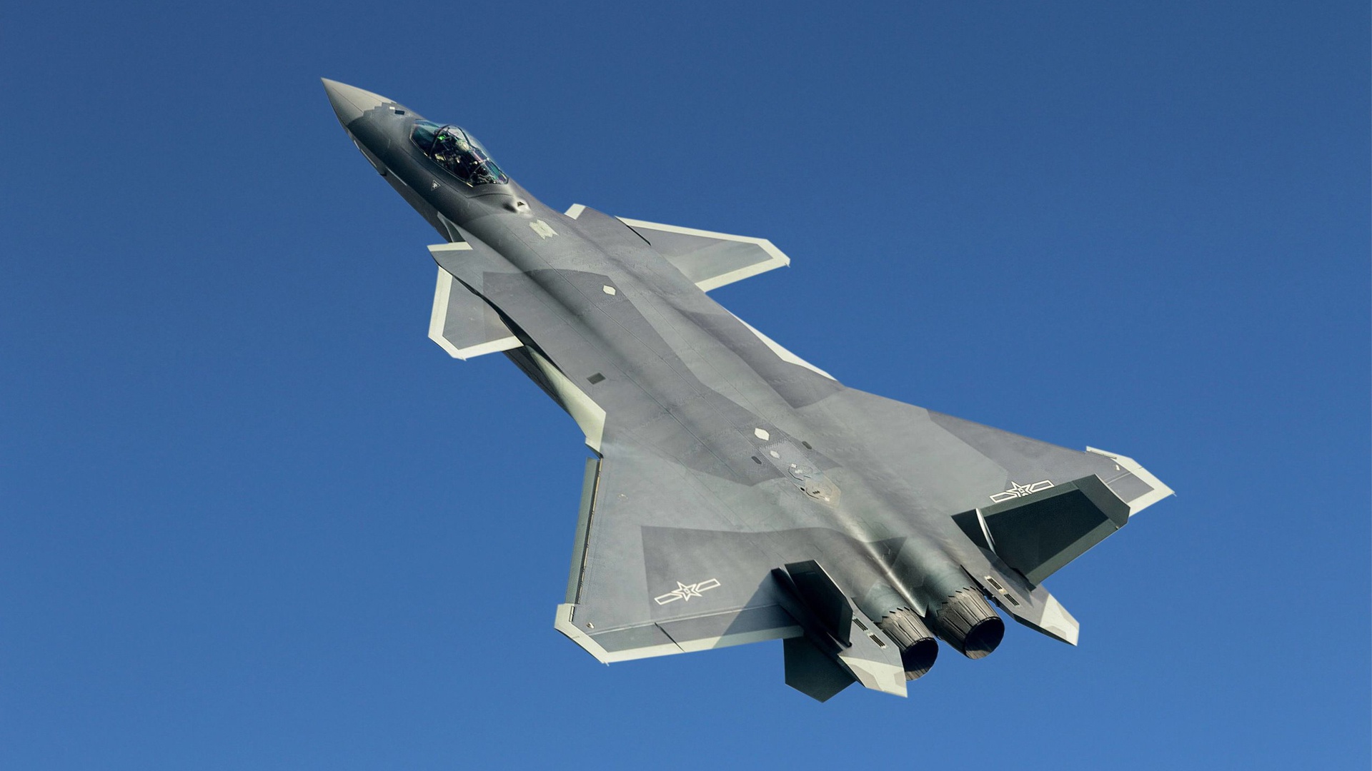 Download Warplane Aircraft Jet Fighter Military Chengdu J 20 HD Wallpaper