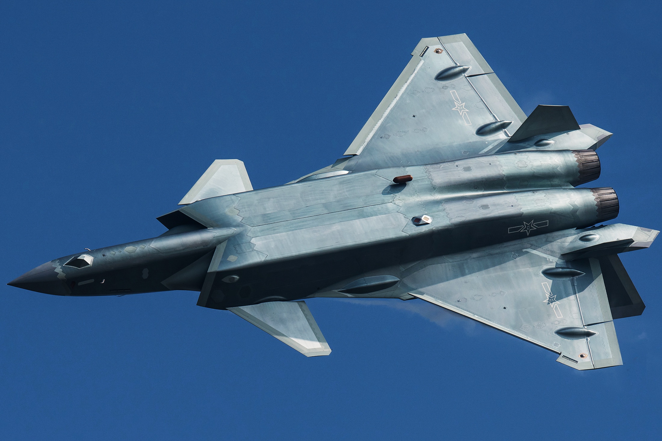 Download Warplane Aircraft Jet Fighter Military Chengdu J 20 HD Wallpaper