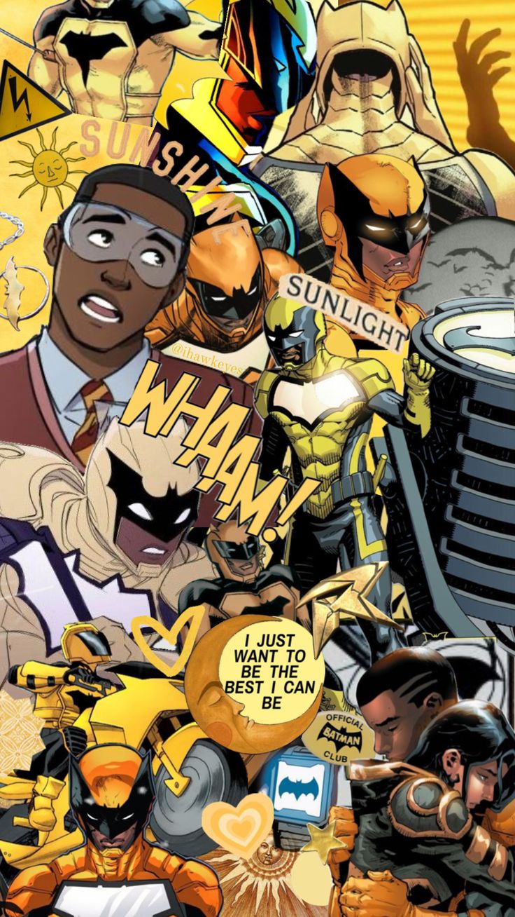 Batfam. Duke thomas, Dc comics wallpaper, Batman funny