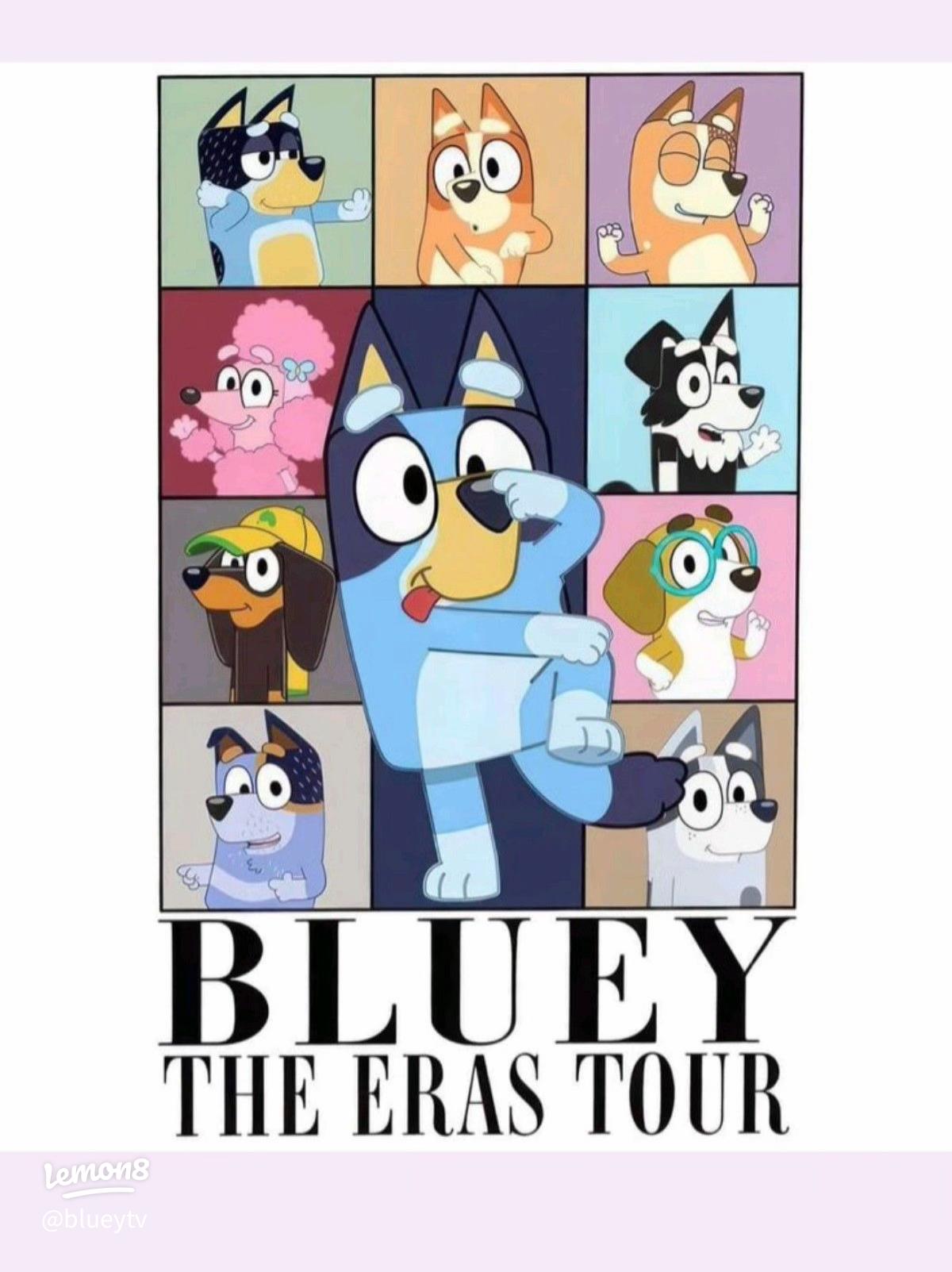 Stylish Bluey Wallpaper for Fans