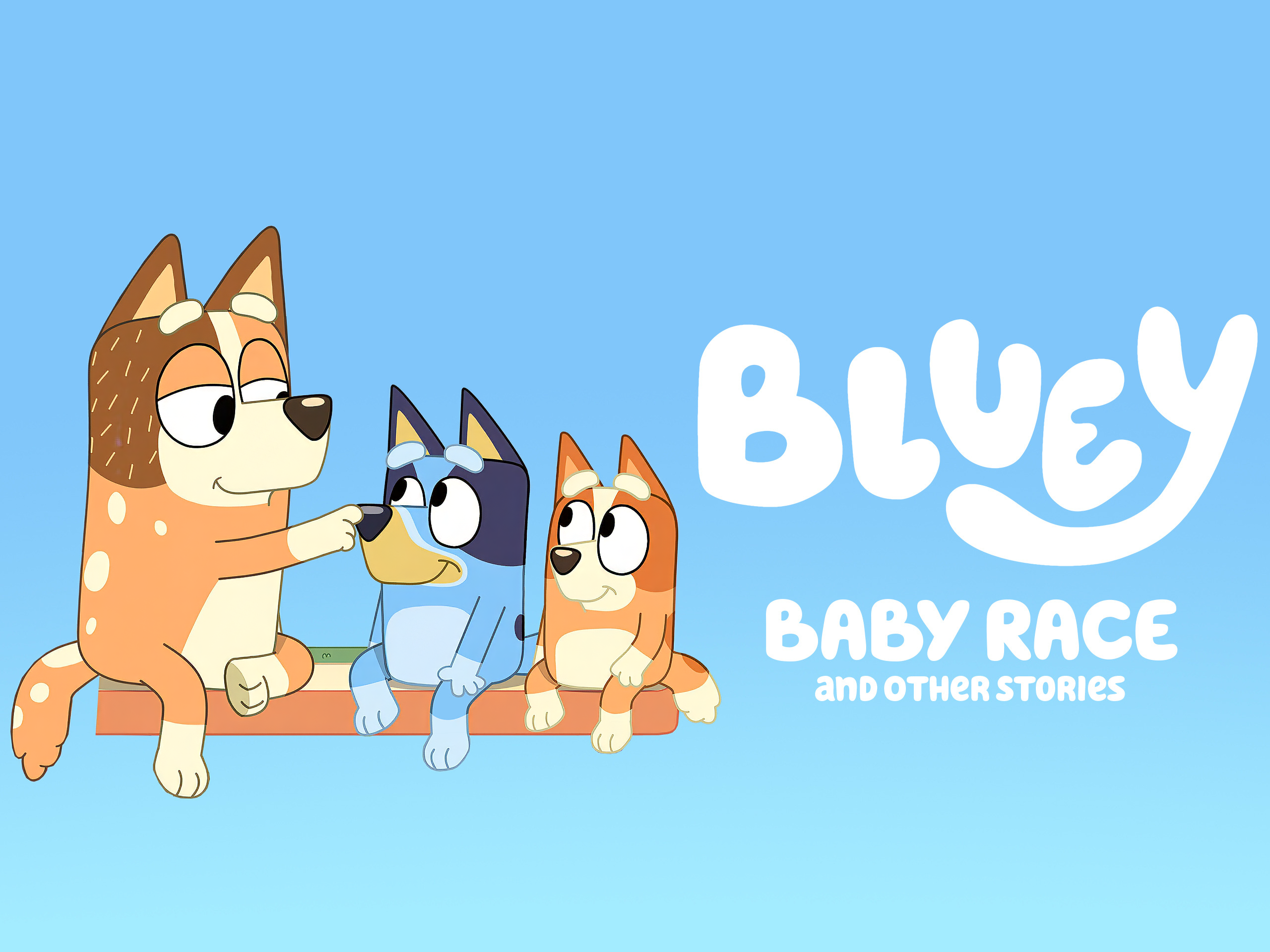 Bluey Cartoon HD Wallpaper for Desktop