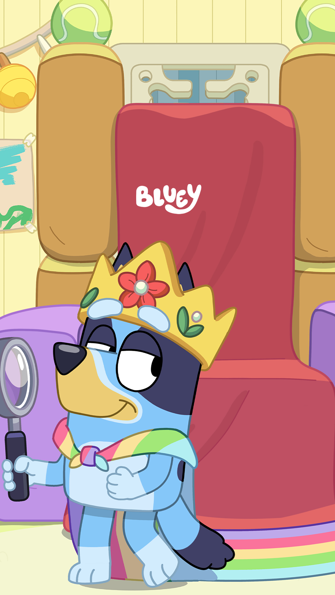 Free Bluey phone wallpaper: Halloween costume png picture