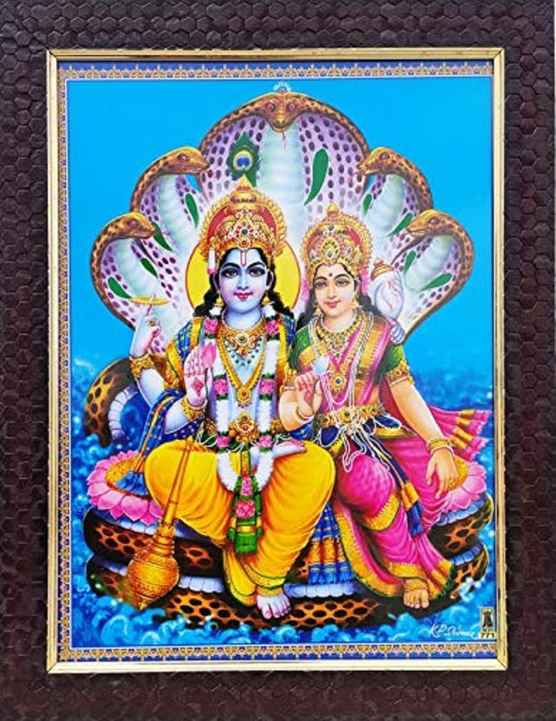 Hills Store brihaspati bhagwan Photo Narayan Wooden Photo Frame (8 Inch x 12 Inch), Wall Mount, Amazon.in: Home & Kitchen