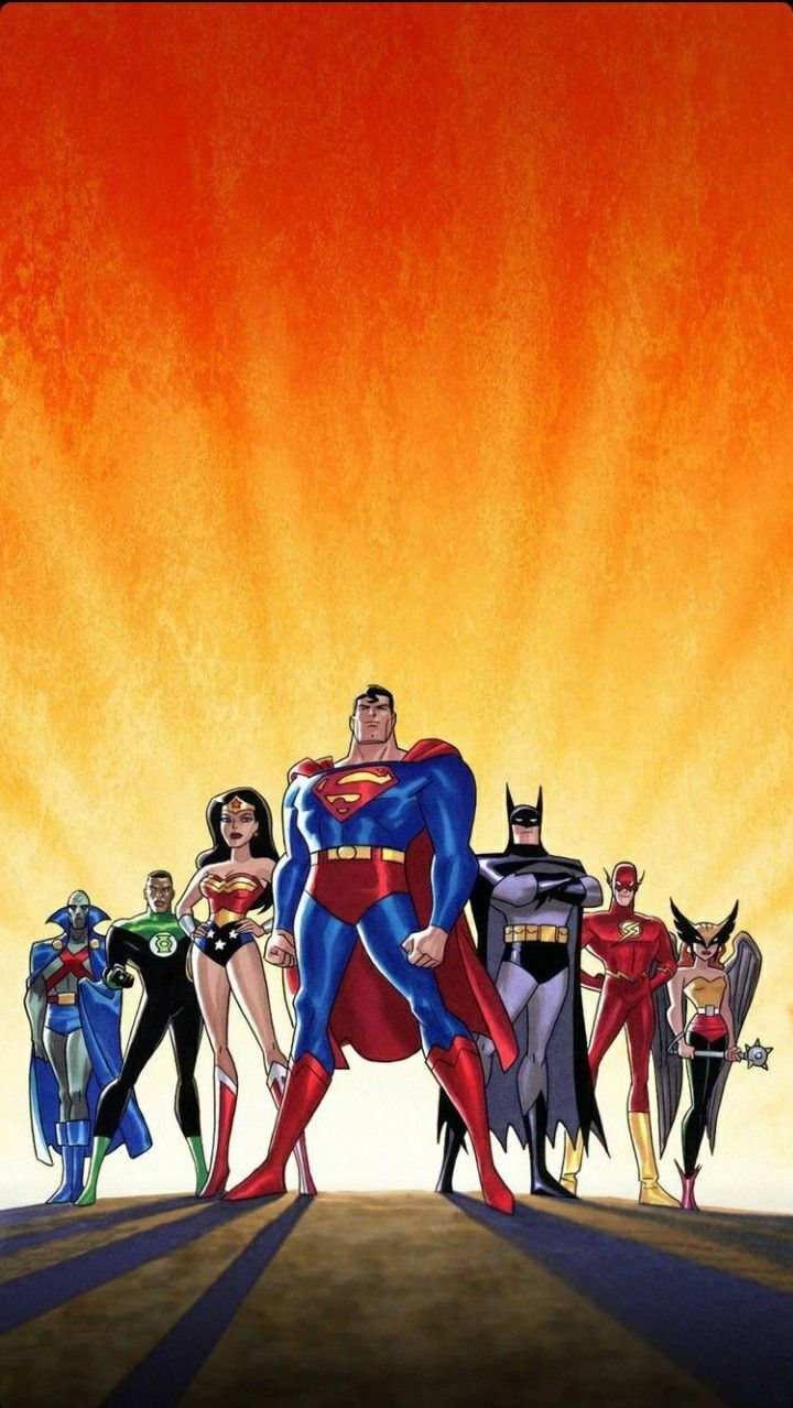 justice league. Justice league comics, Dc comics wallpaper, Justice league animated