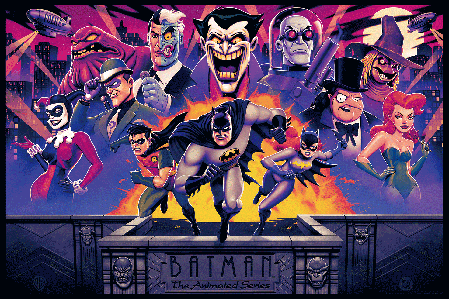 Tom Walker Batman: The Animated Series 3D Lenticular PLEX