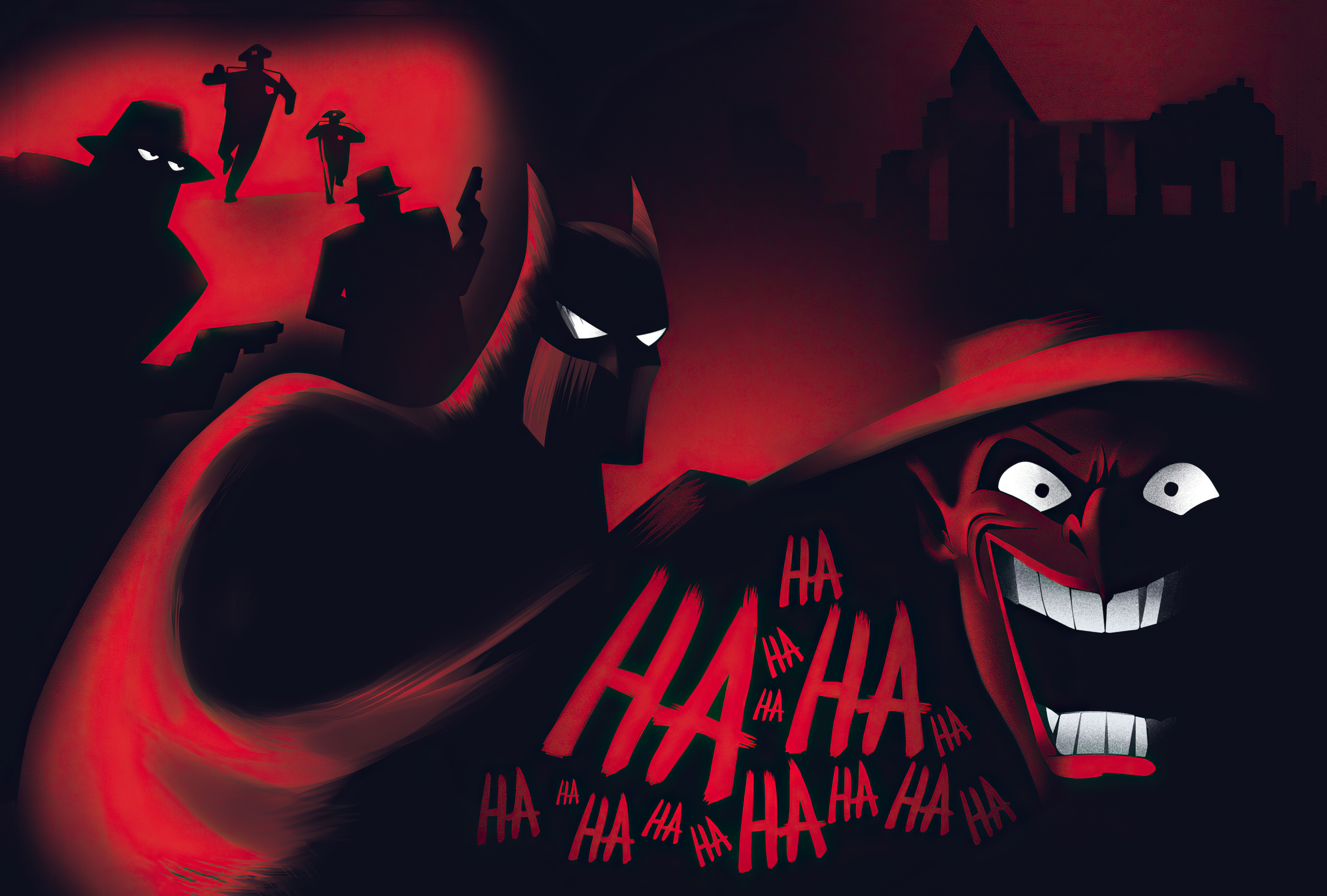Download DC Comics Joker Batman TV Show Batman: The Animated Series HD Wallpaper