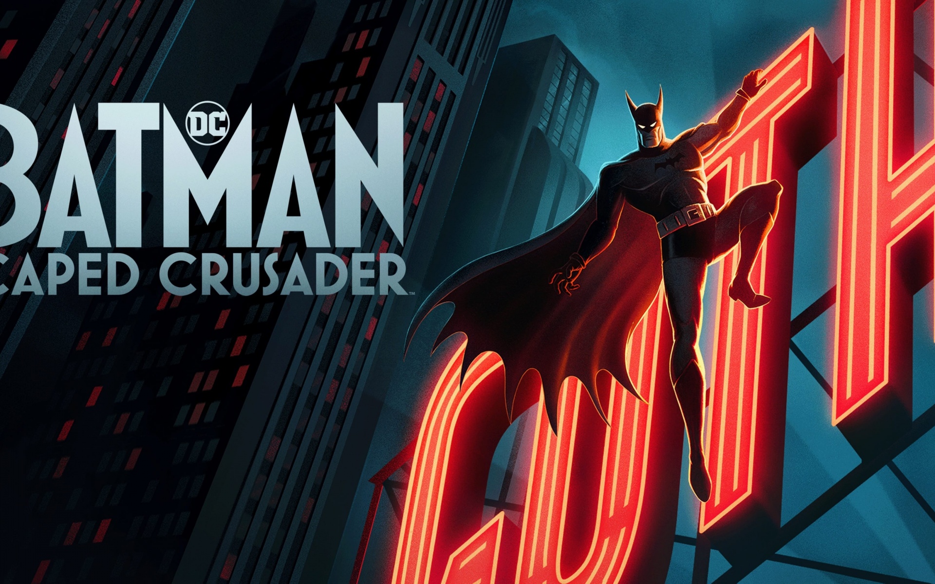 Batman: Caped Crusader Wallpaper 4K, Animated series