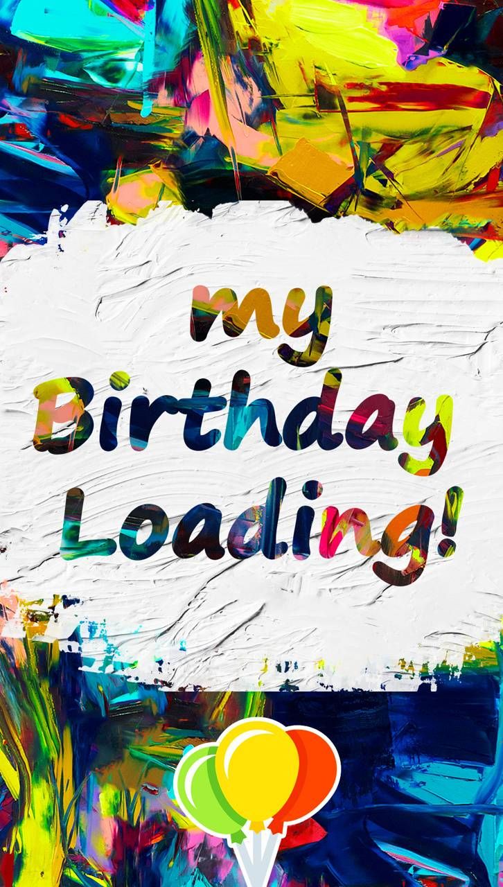 birthday loading wallpaper