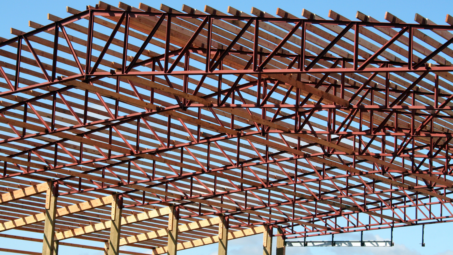 Custom steel trusses fabrication. Structural steel in Chicago