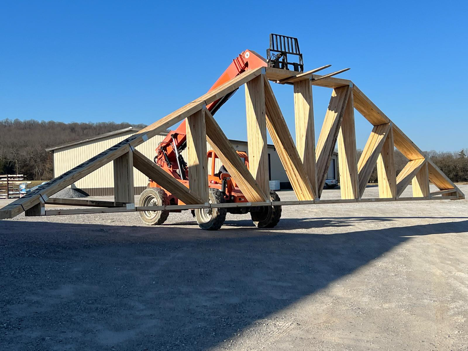 Wood Trusses. Commercial and Residential Truss Manufacturing