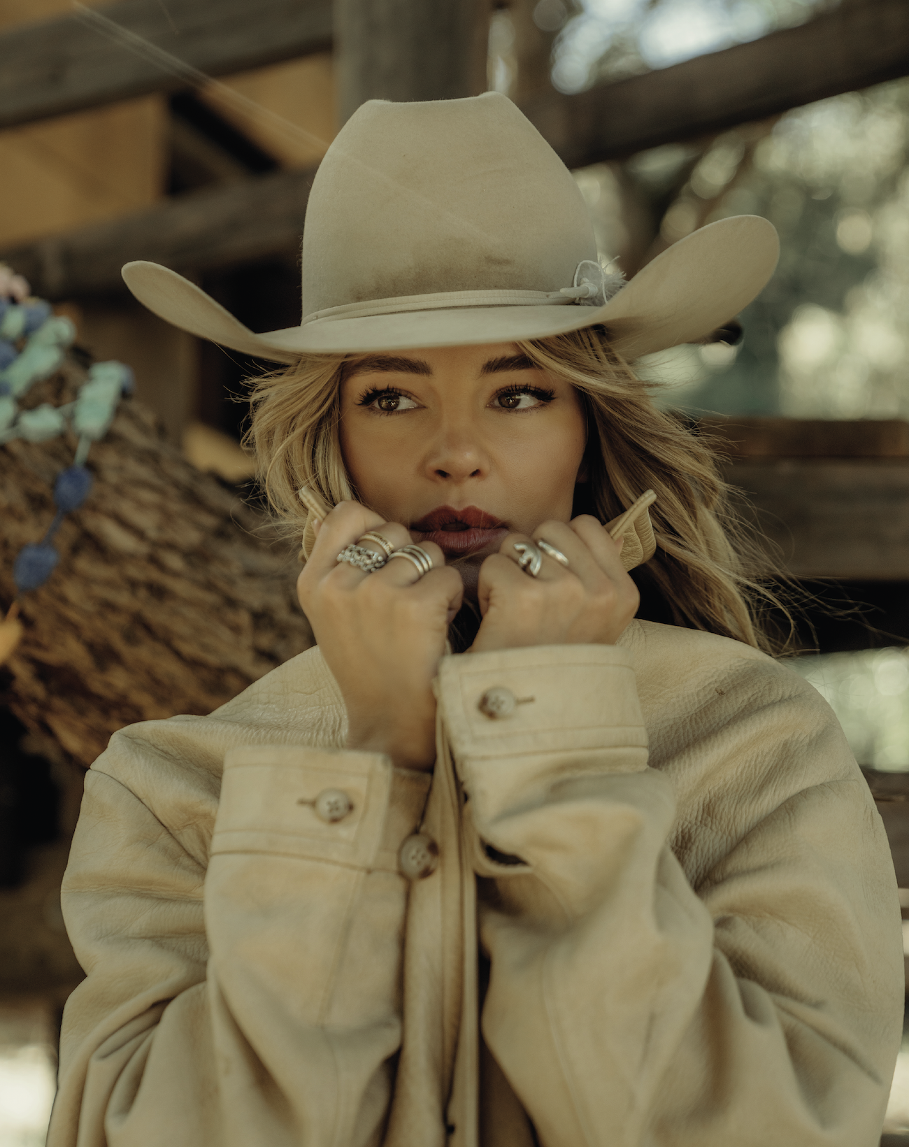 Hassie Harrison: Embodying The Cowgirl Spirit Through Fashion And Horses In Her Own Backyard