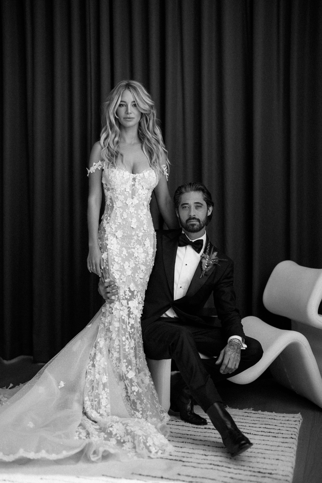 Ryan Bingham + Hassie Harrison's Cowboy Black Tie Wedding!