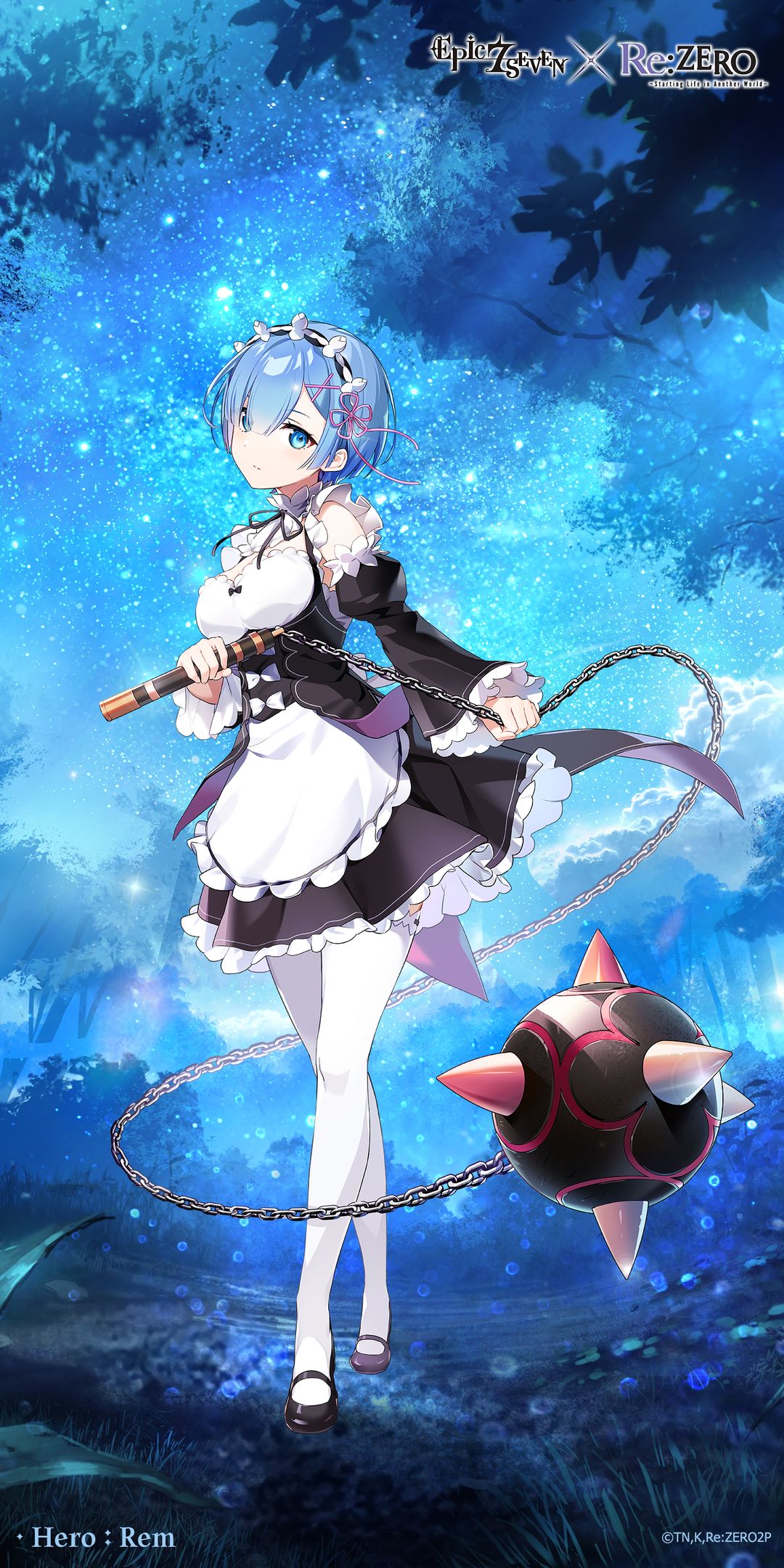 Epic Seven x Re: Zero Collaboration Mobile Wallpaper Collection