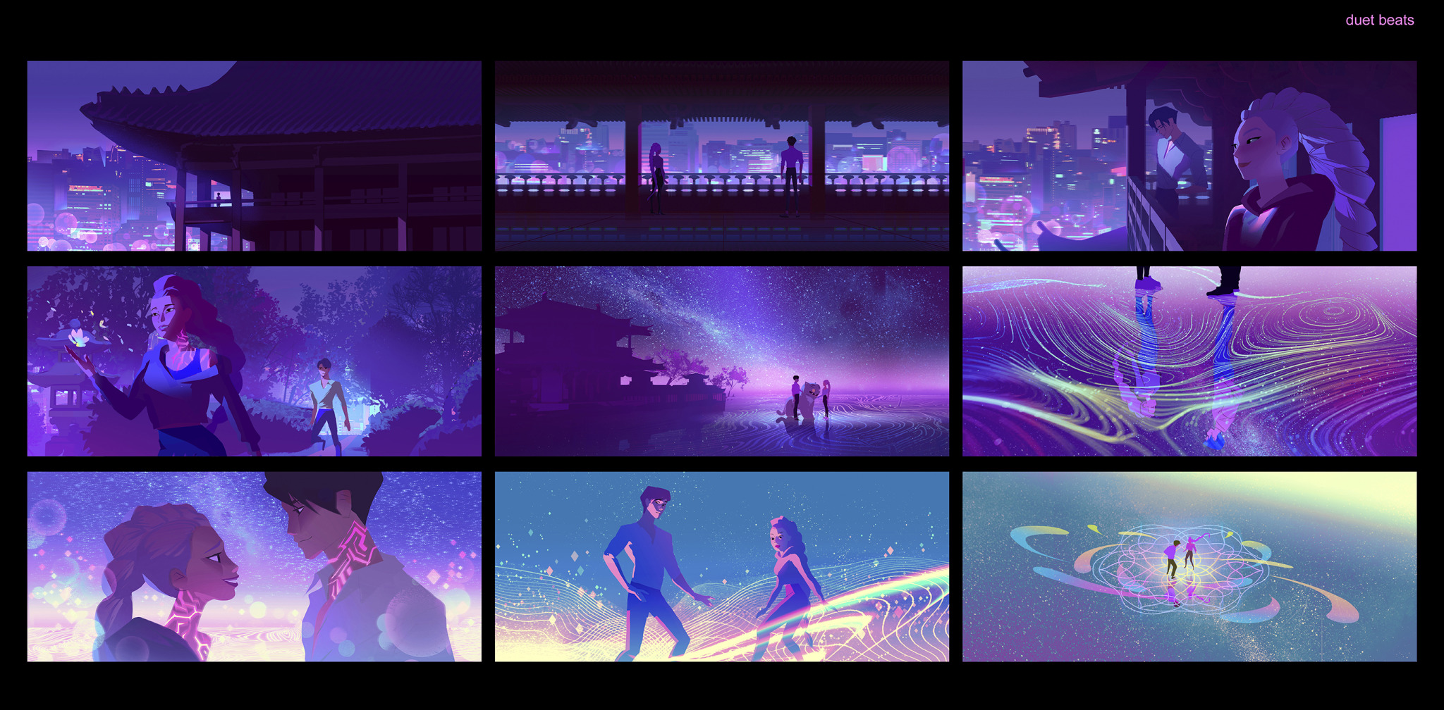 KPop Demon Hunters Jinu concept art