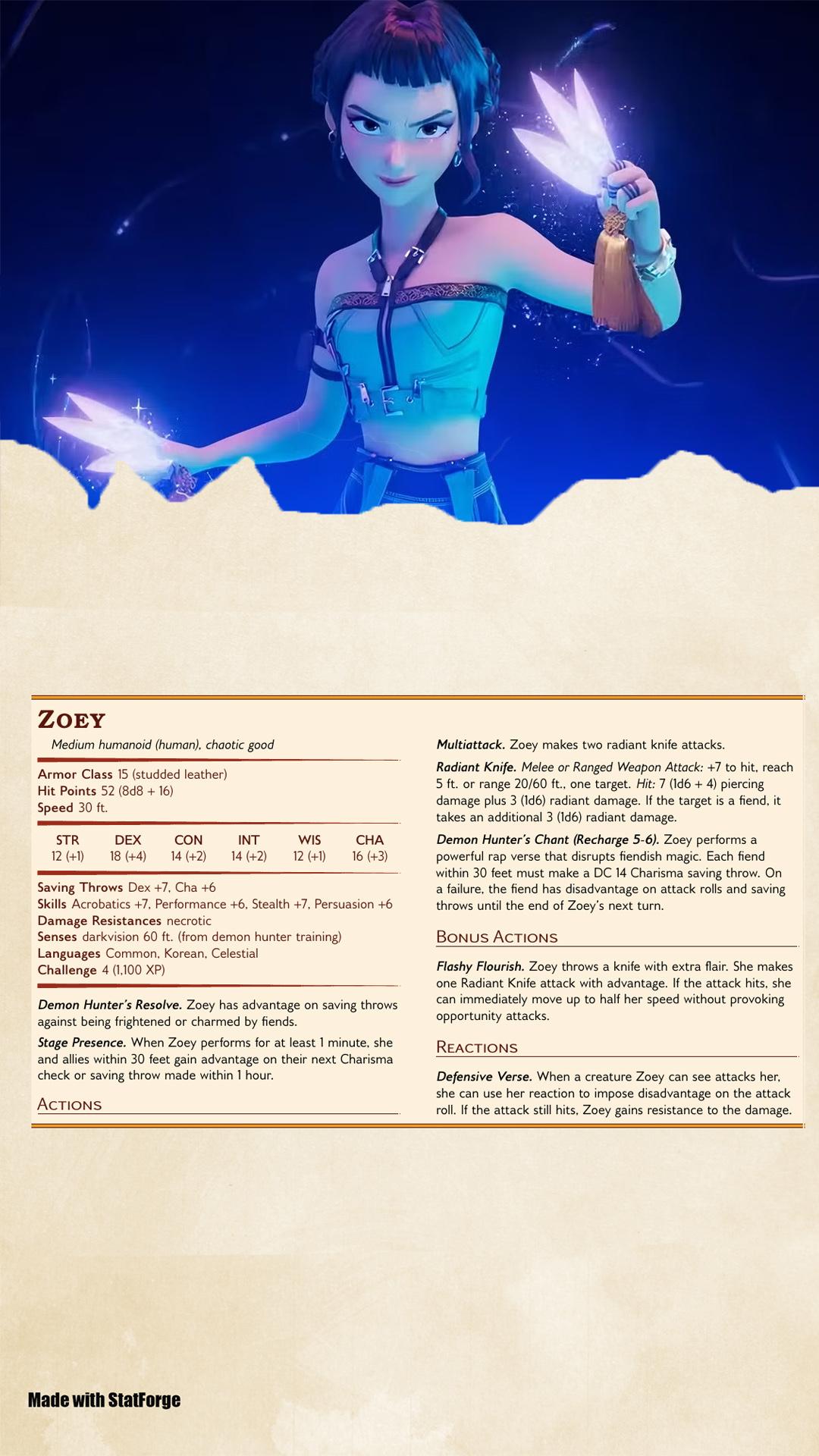 Anyone Else Obsessed With K Pop Demon Hunters? Well Here We Go