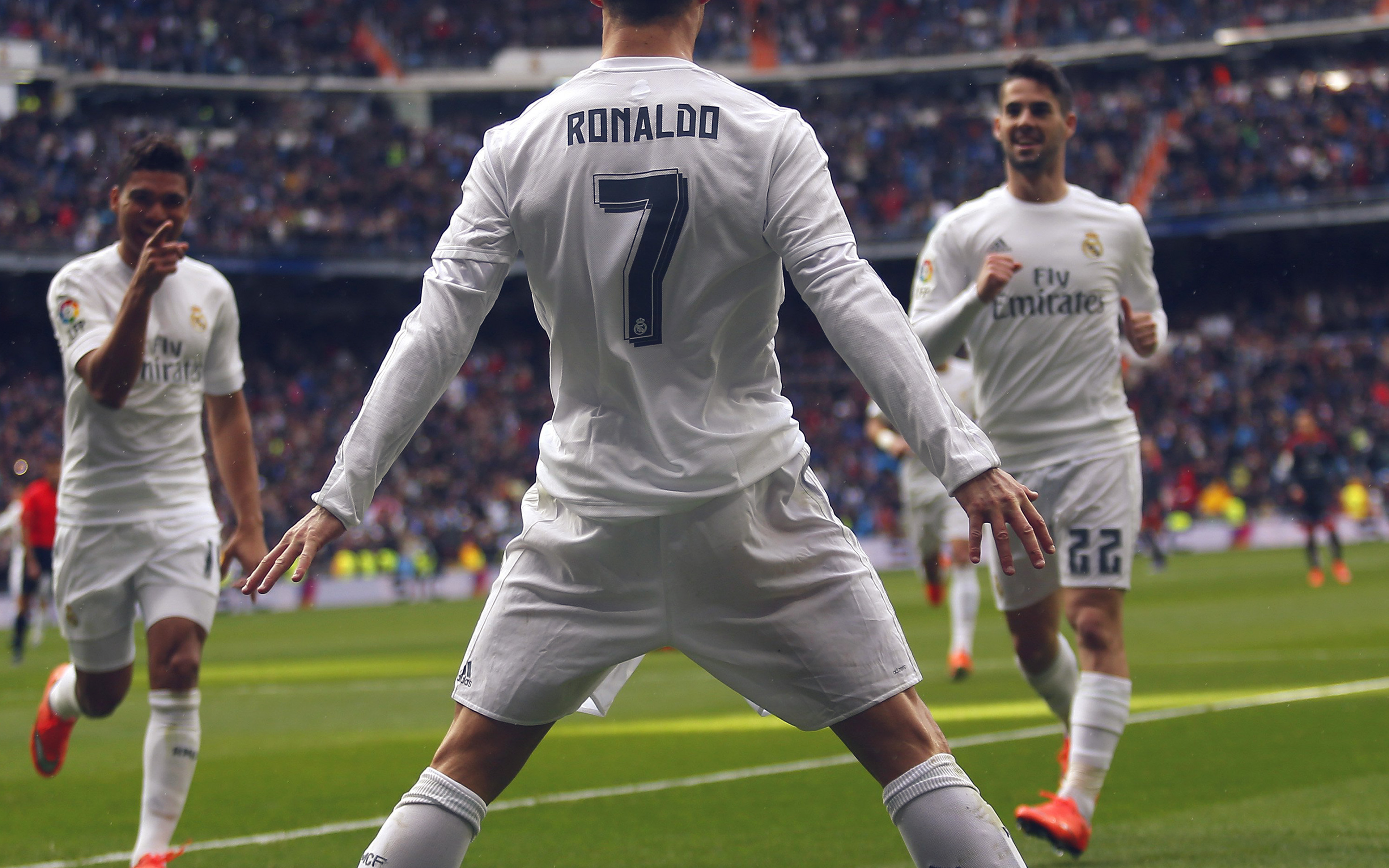 wallpaper for desktop, laptop. ronaldo number 7 realmadrid soccor