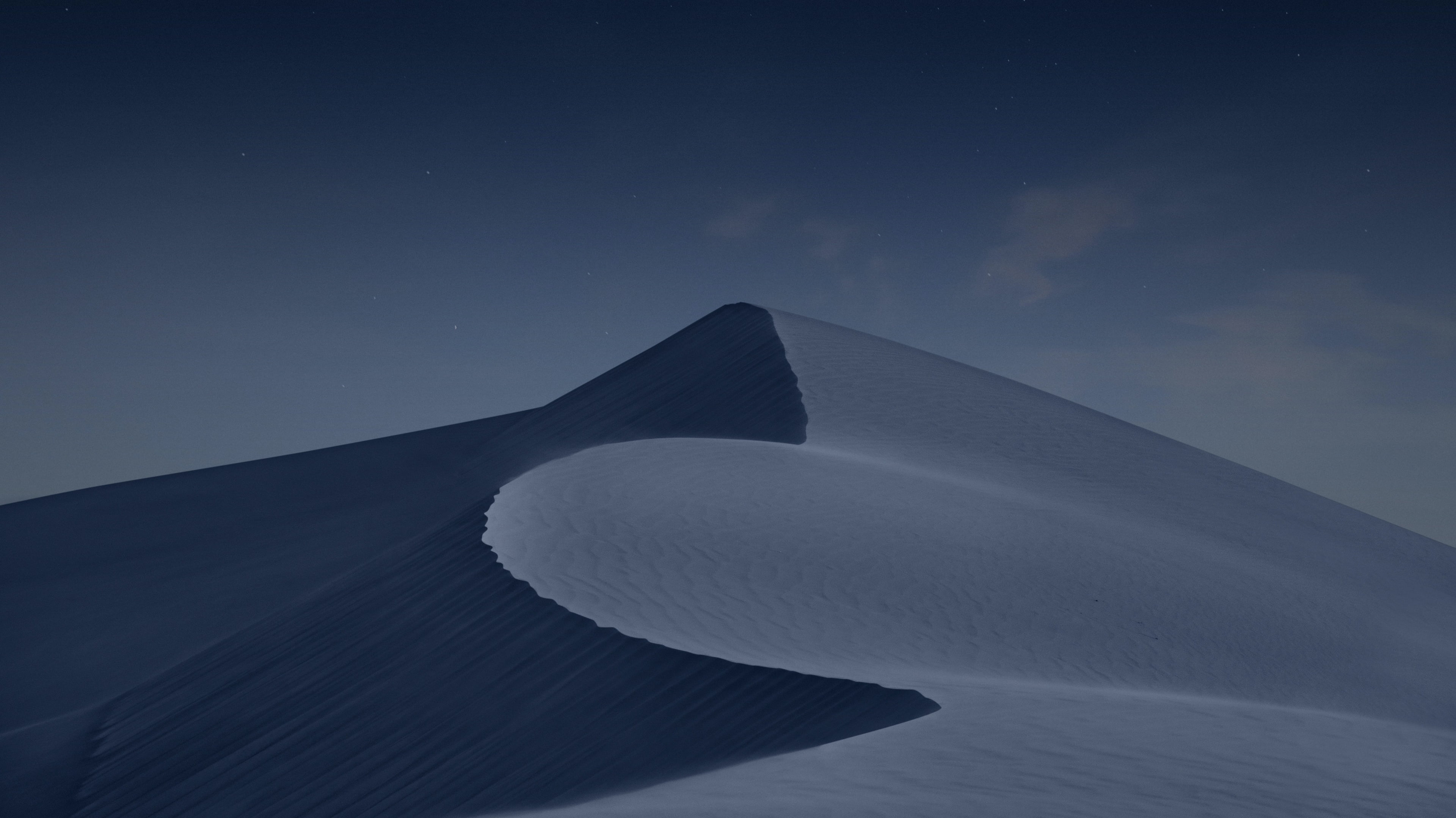 Arabian Desert Night 4K Wallpaper Free 4K Desktop Wallpaper