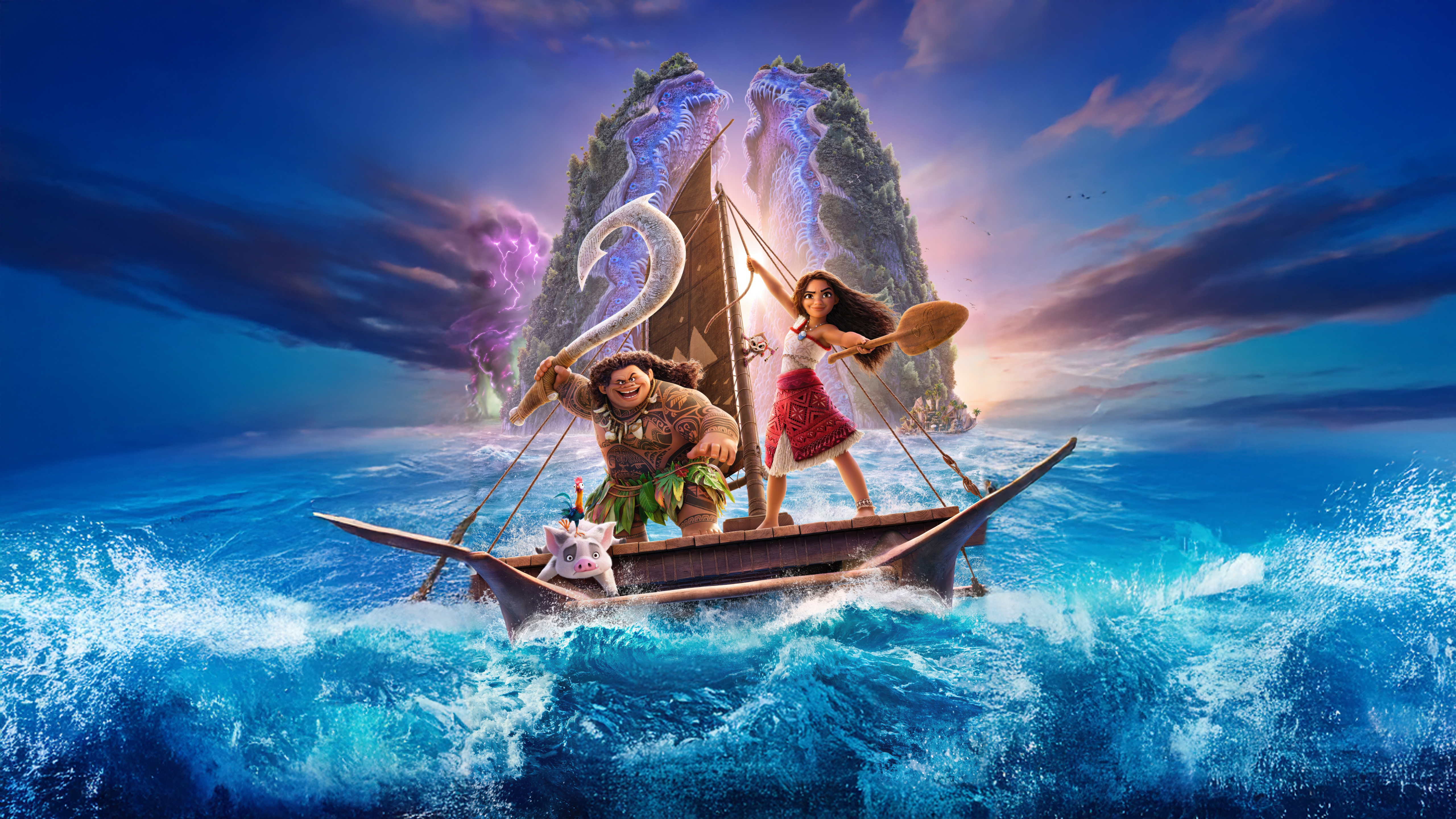Download Moana 2 4k Ultra HD Wallpaper