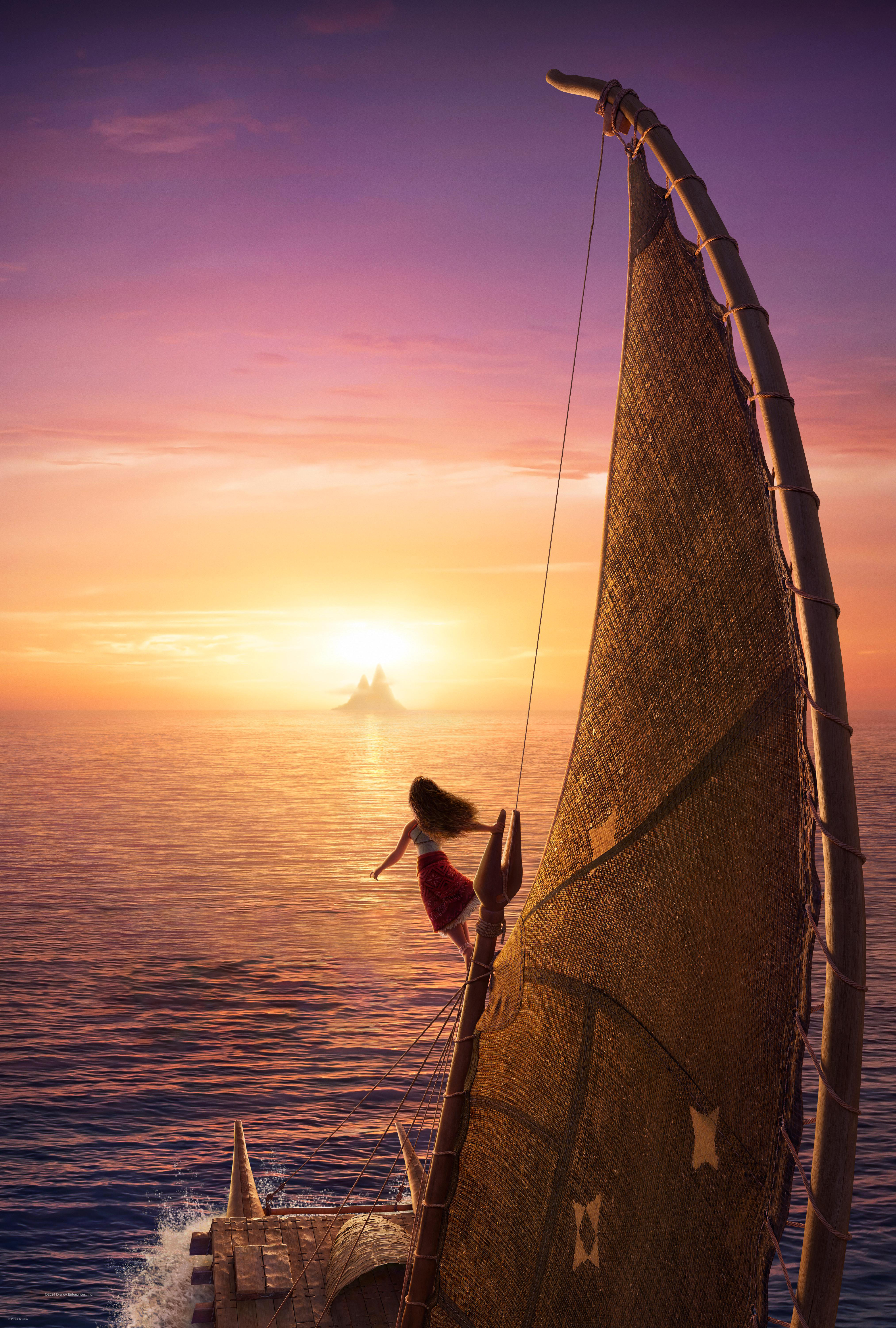 Moana 2 Wallpaper 4K, Movie poster, 2024 Movies