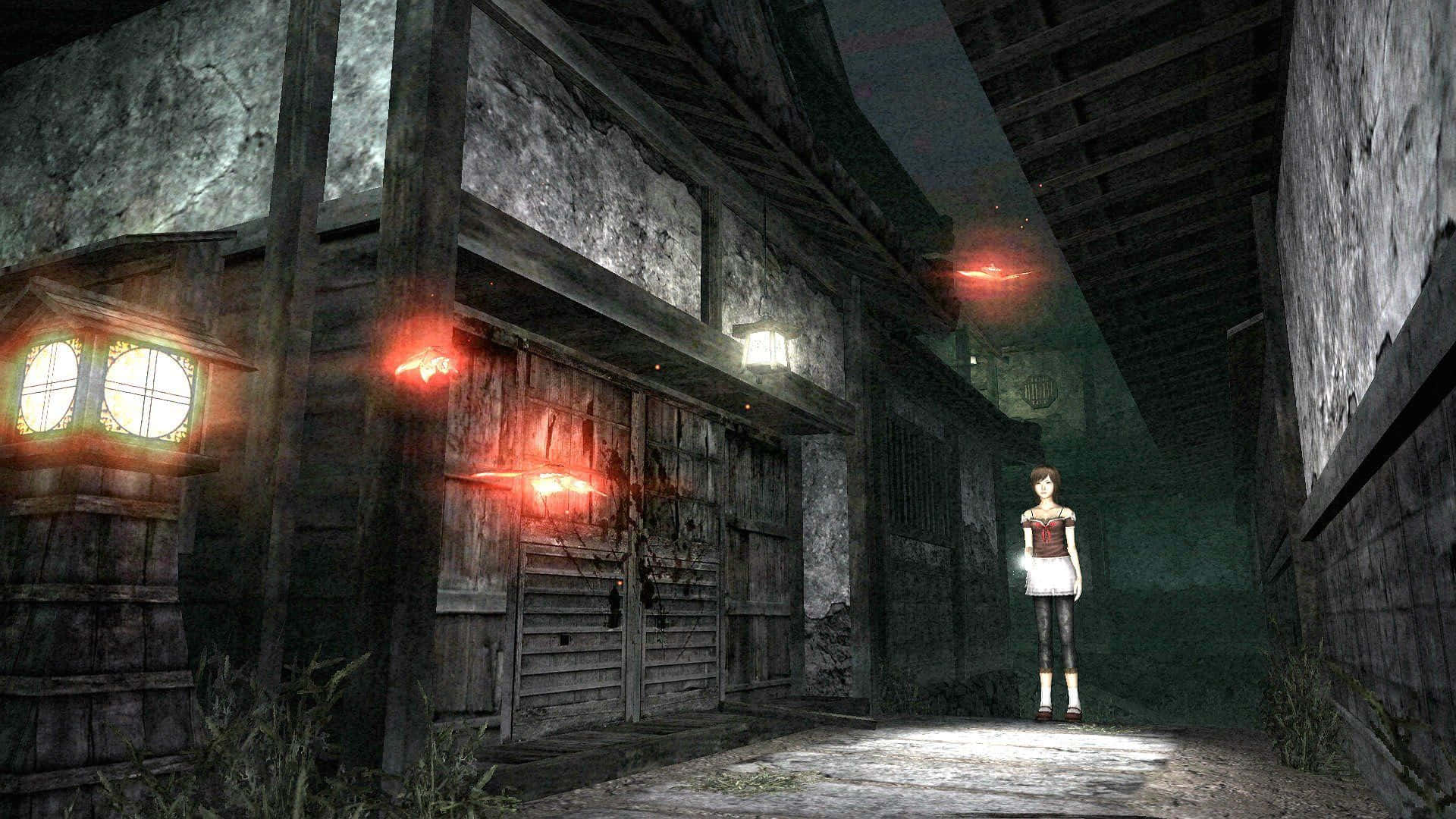 Download Dark Japanese Game Fatal Frame Crimson Butterfly Wallpaper