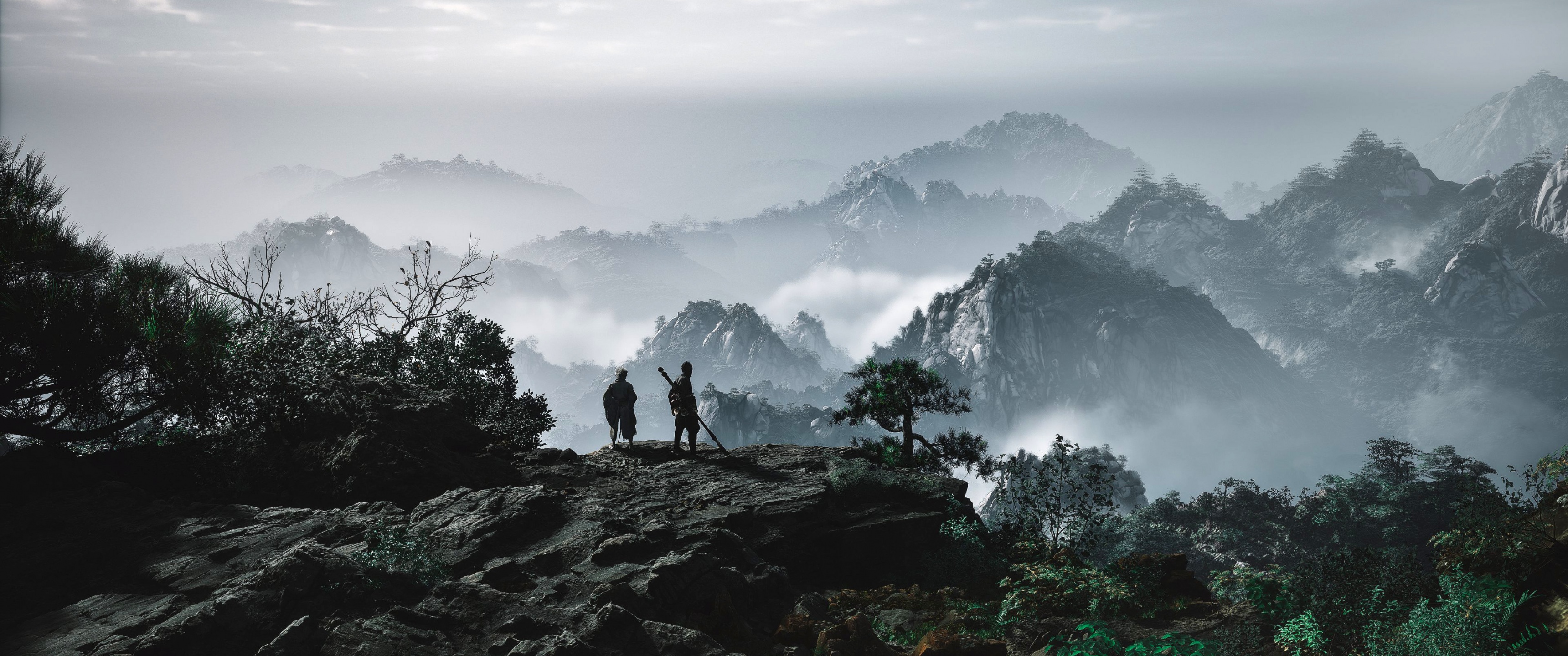 Black Myth: Wukong Wallpaper 4K, Scenery, 2024 Games