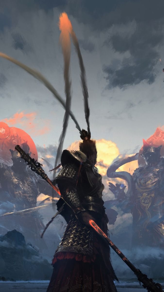 Black Myth Wukong Wallpaper For Smartphones