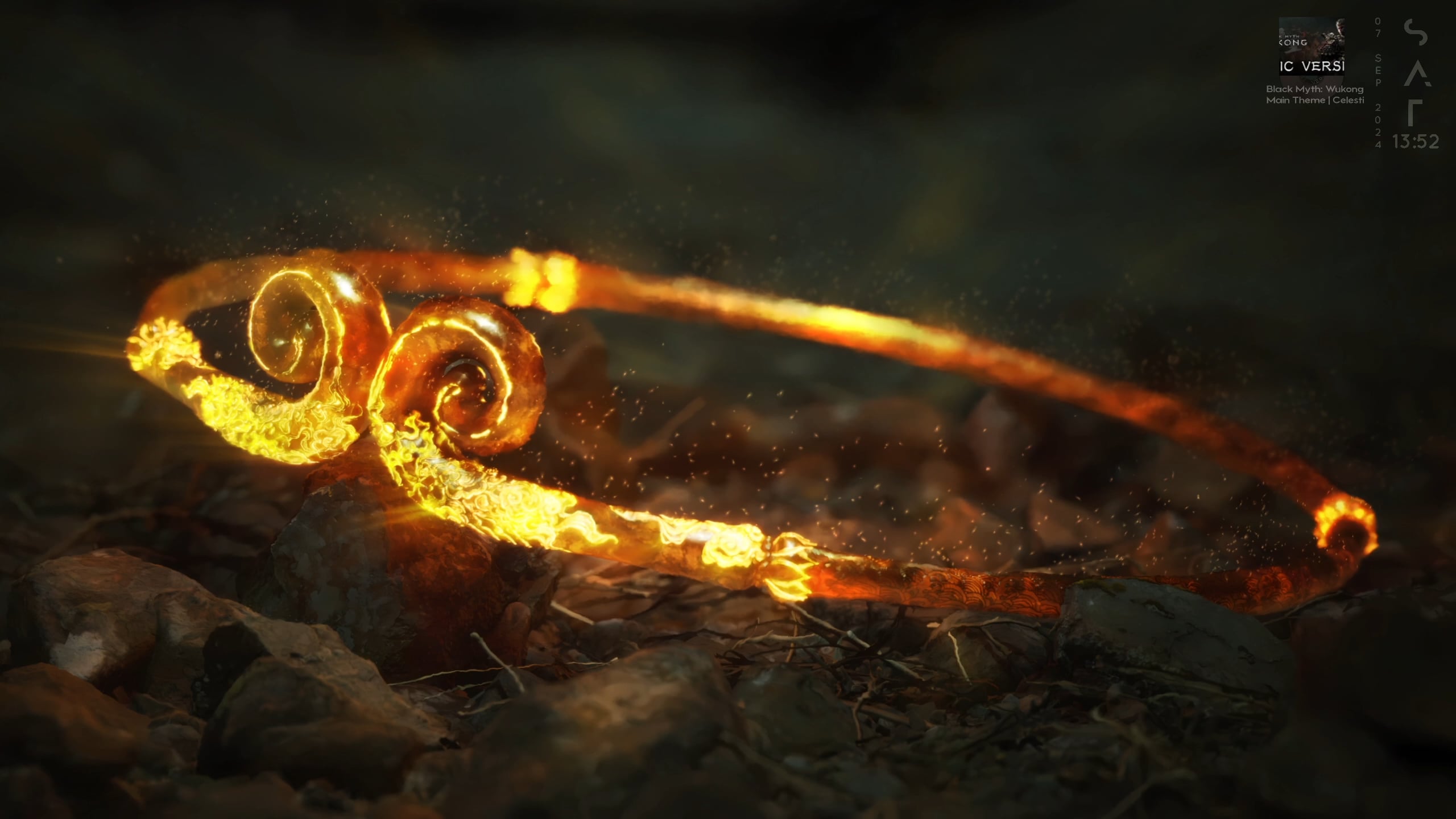 Black Myth: Wukong Golden Headband 4k