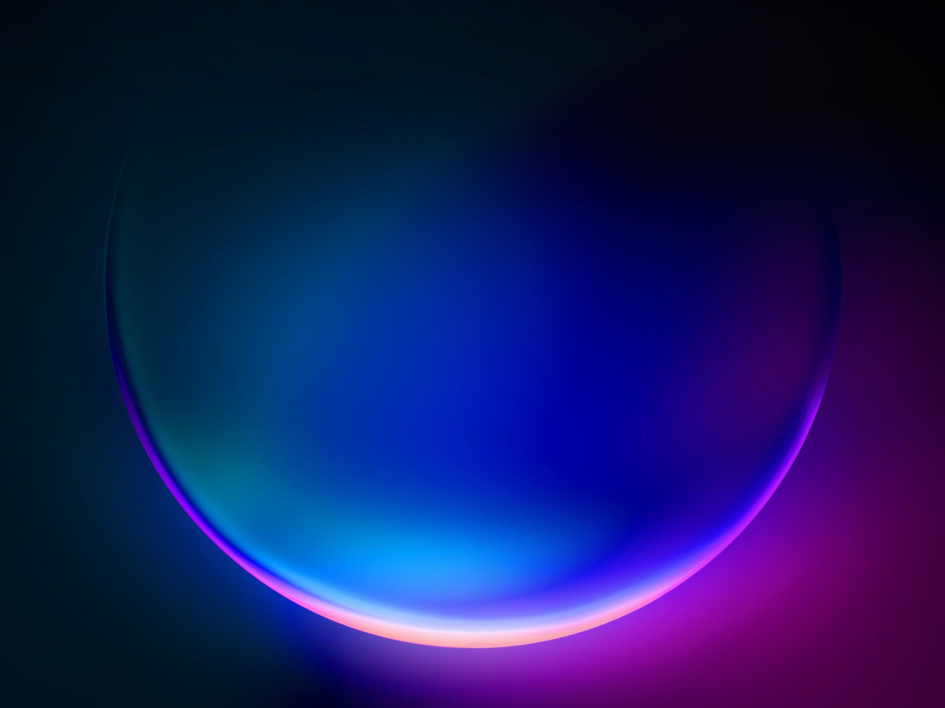 Blue Bubble 2021 Windows 11 Planet 4K HD