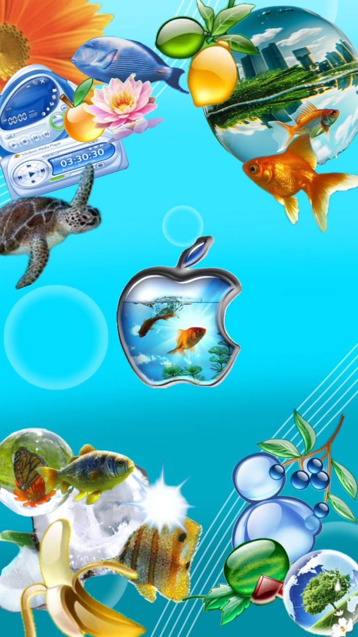 Frutiger Aero Wallpaper for iPhones