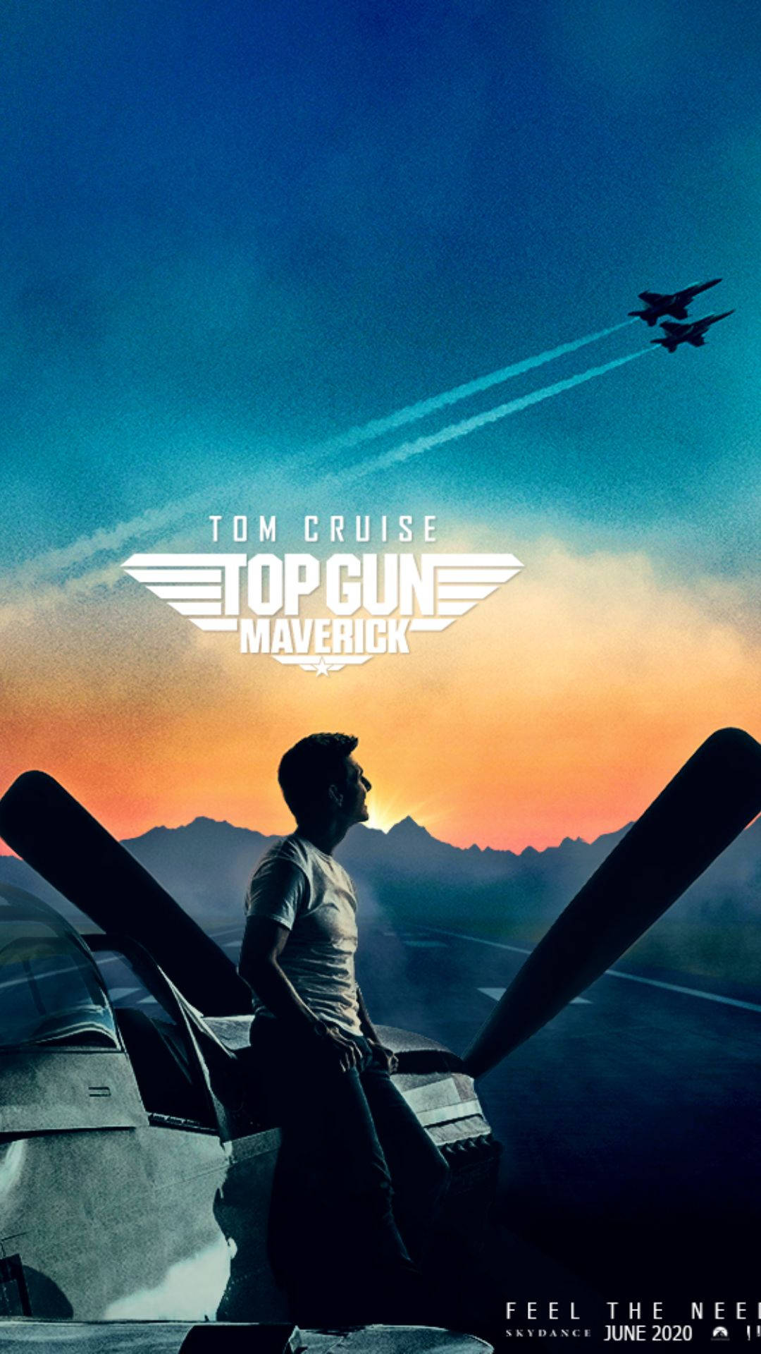 Top Gun Lt. Pete maverick Mitchell Wallpaper
