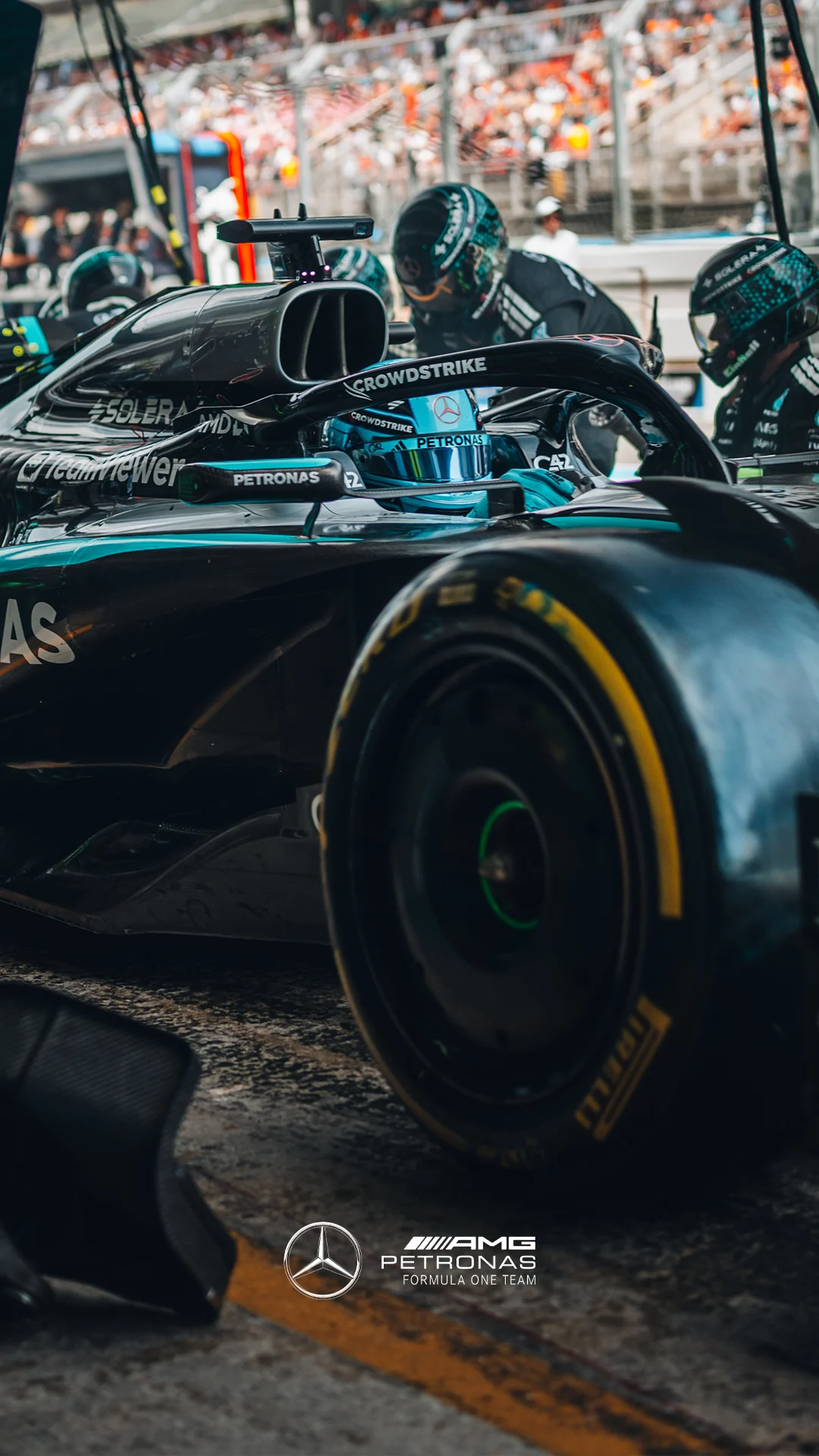Wallpaper AMG PETRONAS F1 Team
