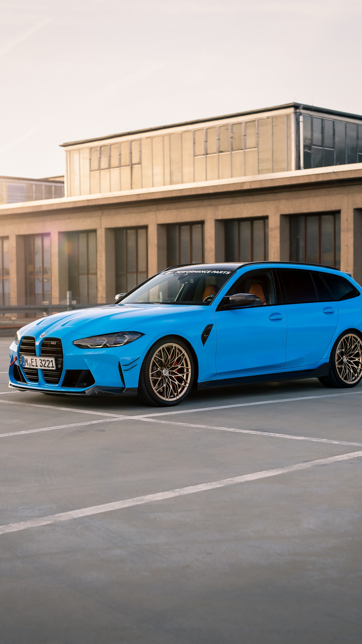 BMW M3 Competition M xDrive Wallpaper 4K, BMW M Performance Parts