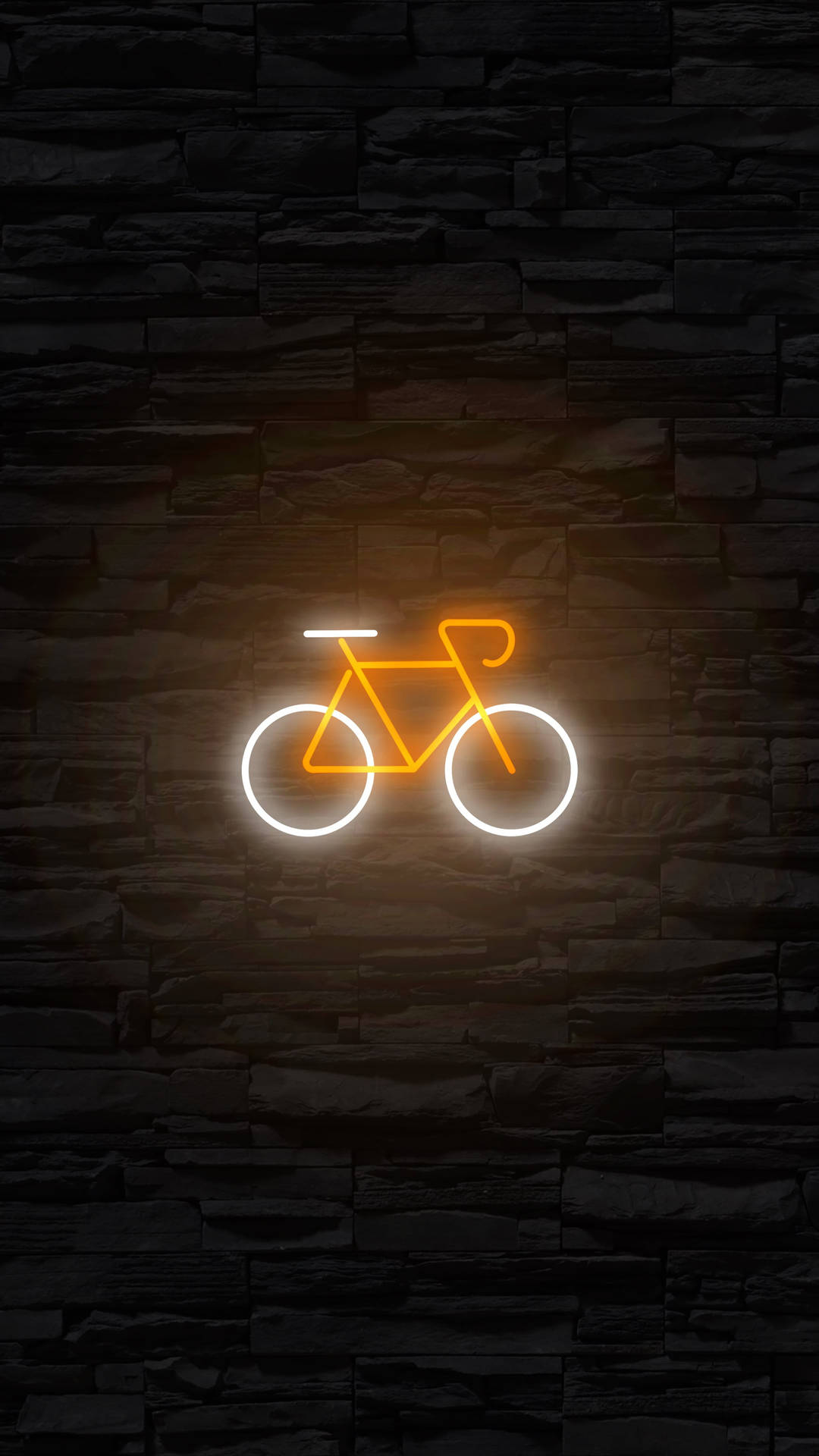 Cycling Neon Aesthetic iPhone Wallpaper
