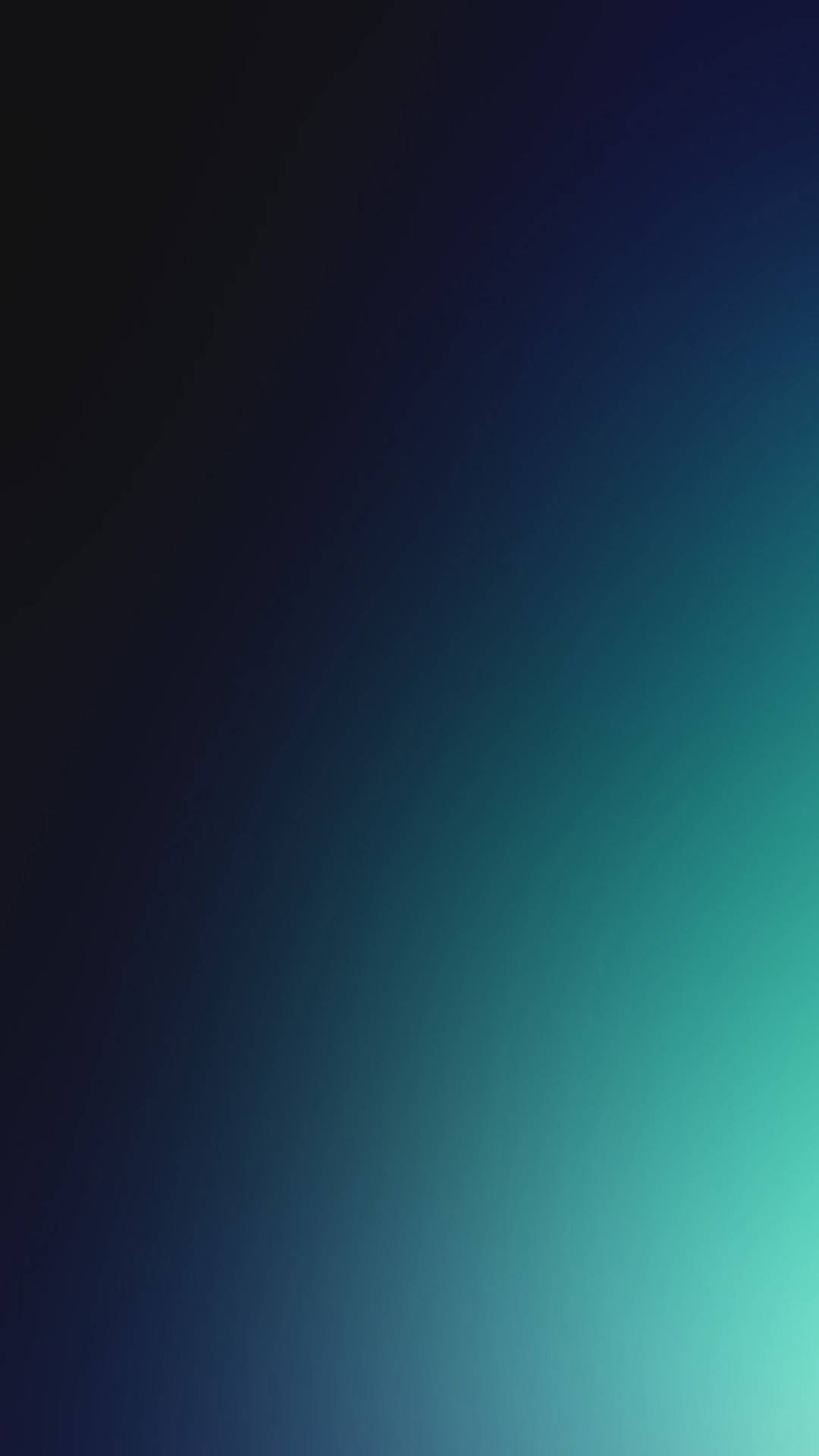 Black And Turquoise Gradient Color iPhone Wallpaper