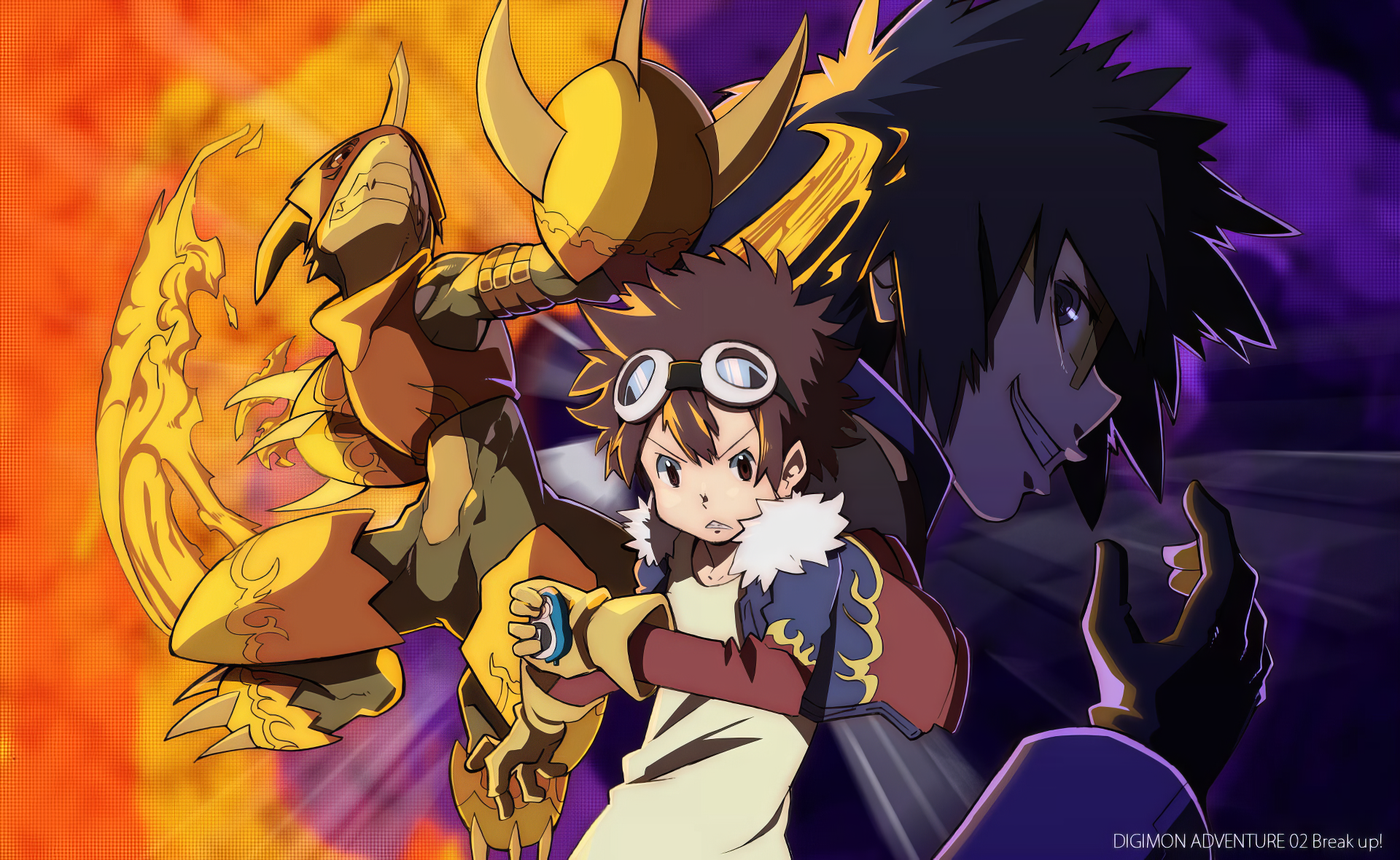 Vibrant Digimon Adventure HD Wallpaper
