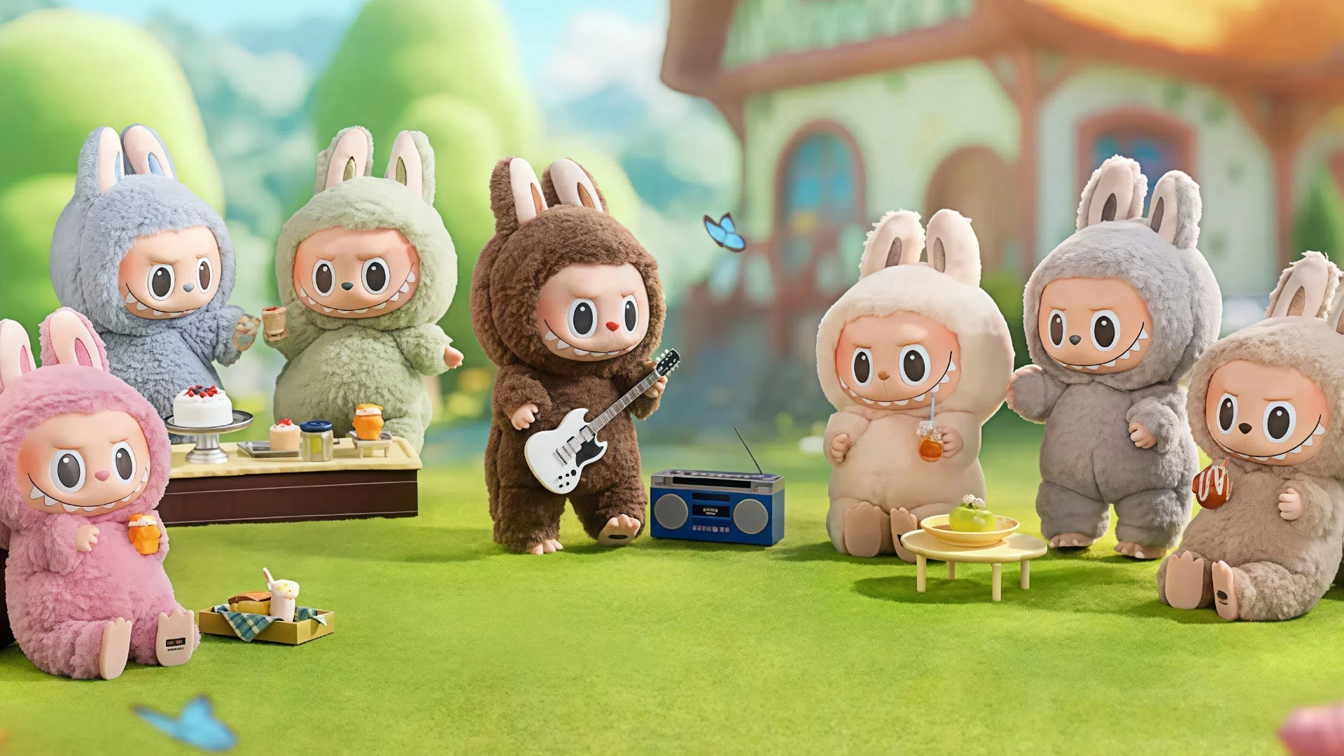 Labubu Wallpaper 2025, 4K & Live for iPhone & Desktop