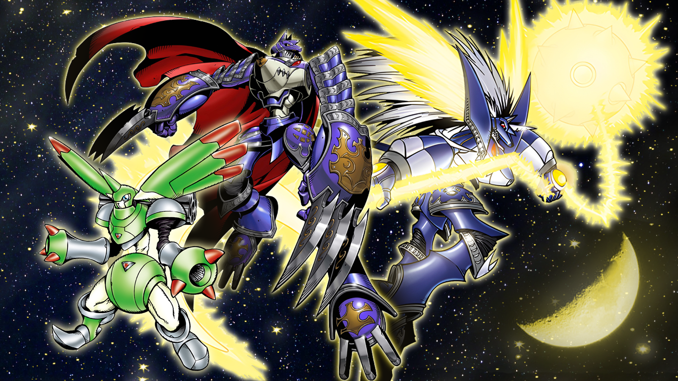 I made a few more wallpaper featuring some of my favorite digimon!