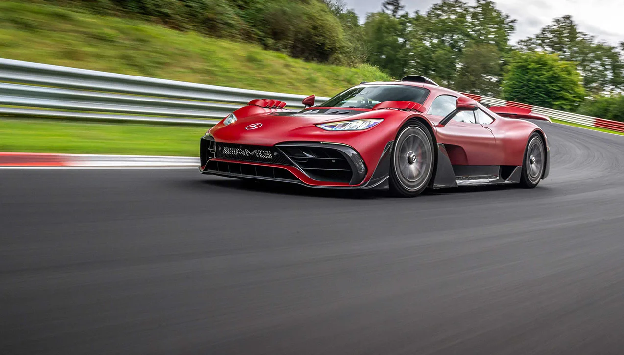 Watch: Mercedes AMG One Breaks Nürburgring Nordschleife Lap Record For Road Legal Car AMG PETRONAS F1 Team