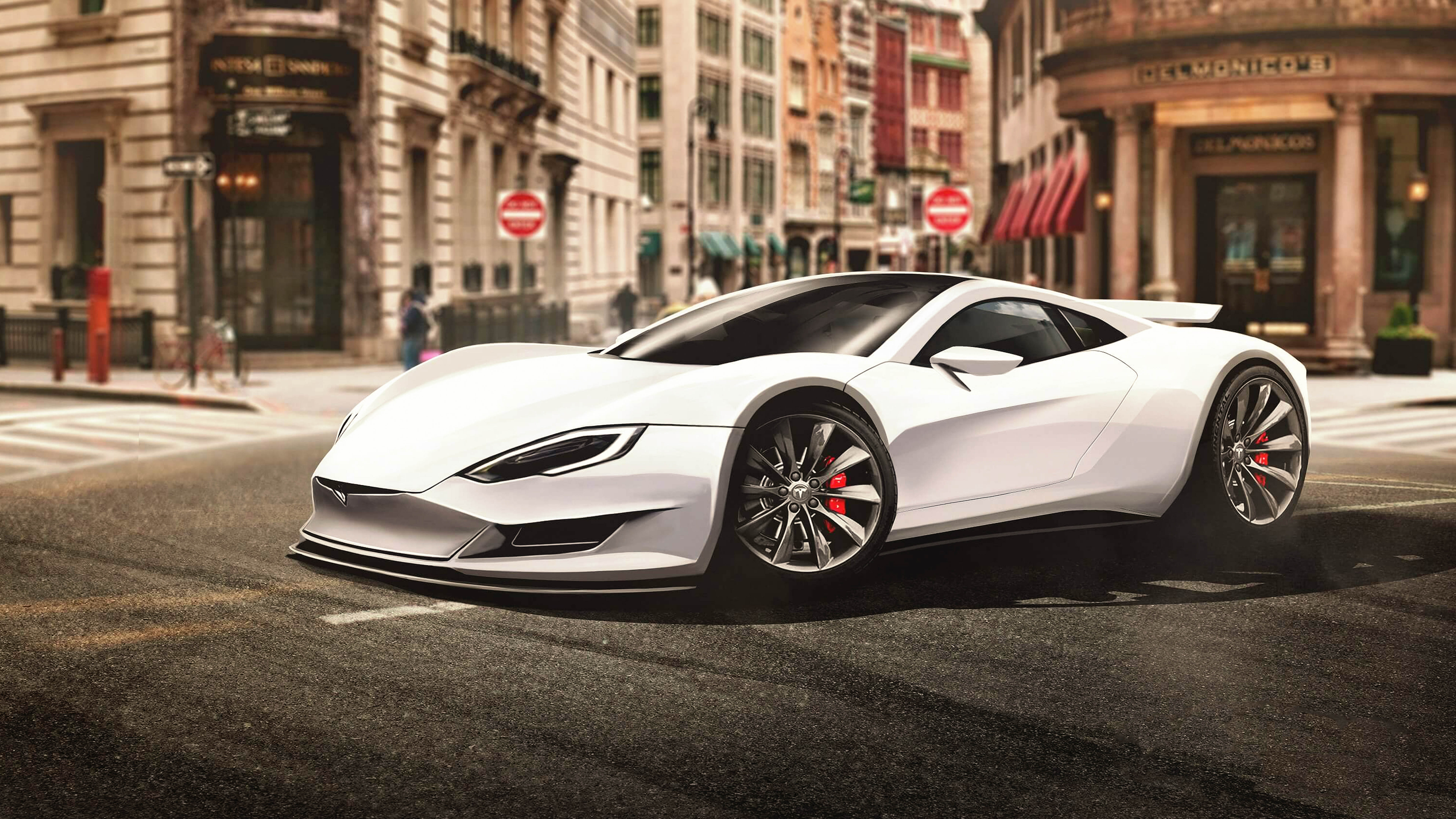 Tesla Supercar Wallpaper