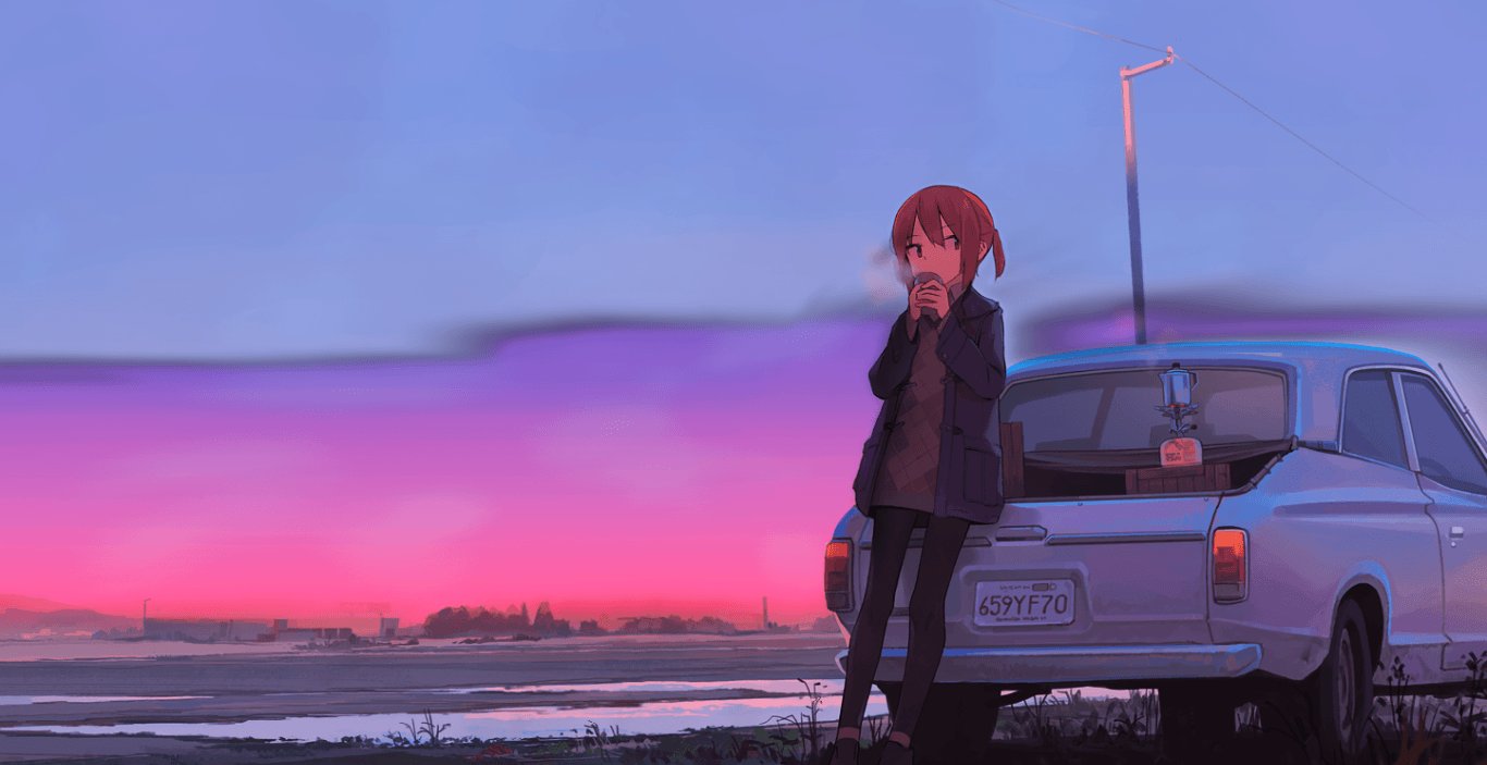 Lofi Anime HD Desktop Wallpaper 109761