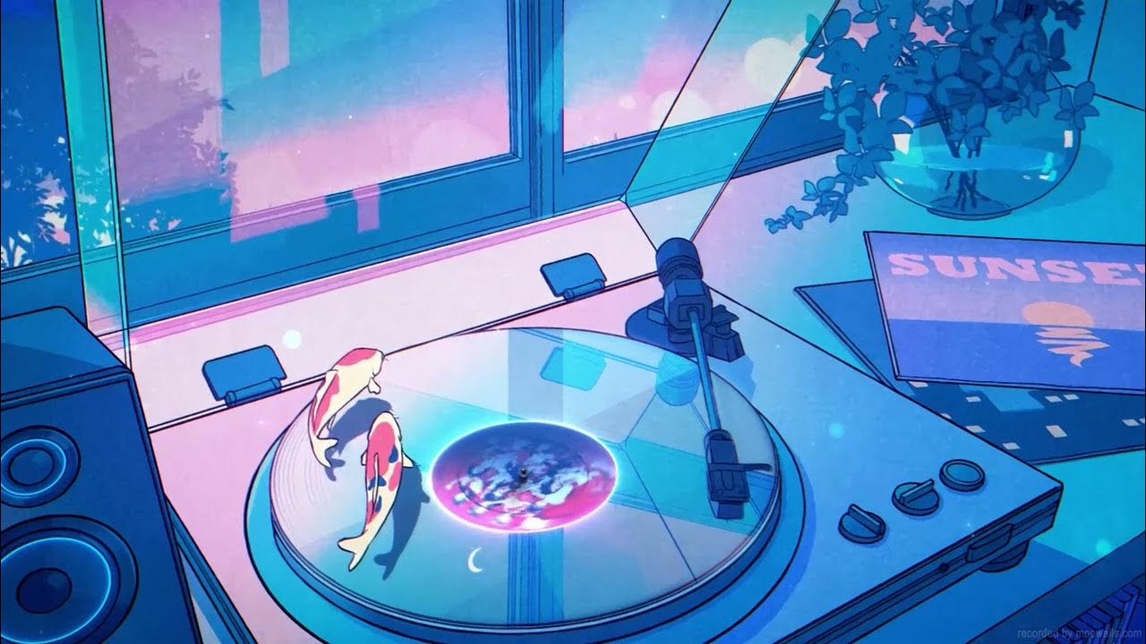 Lofi Retro Disc Live Wallpaper