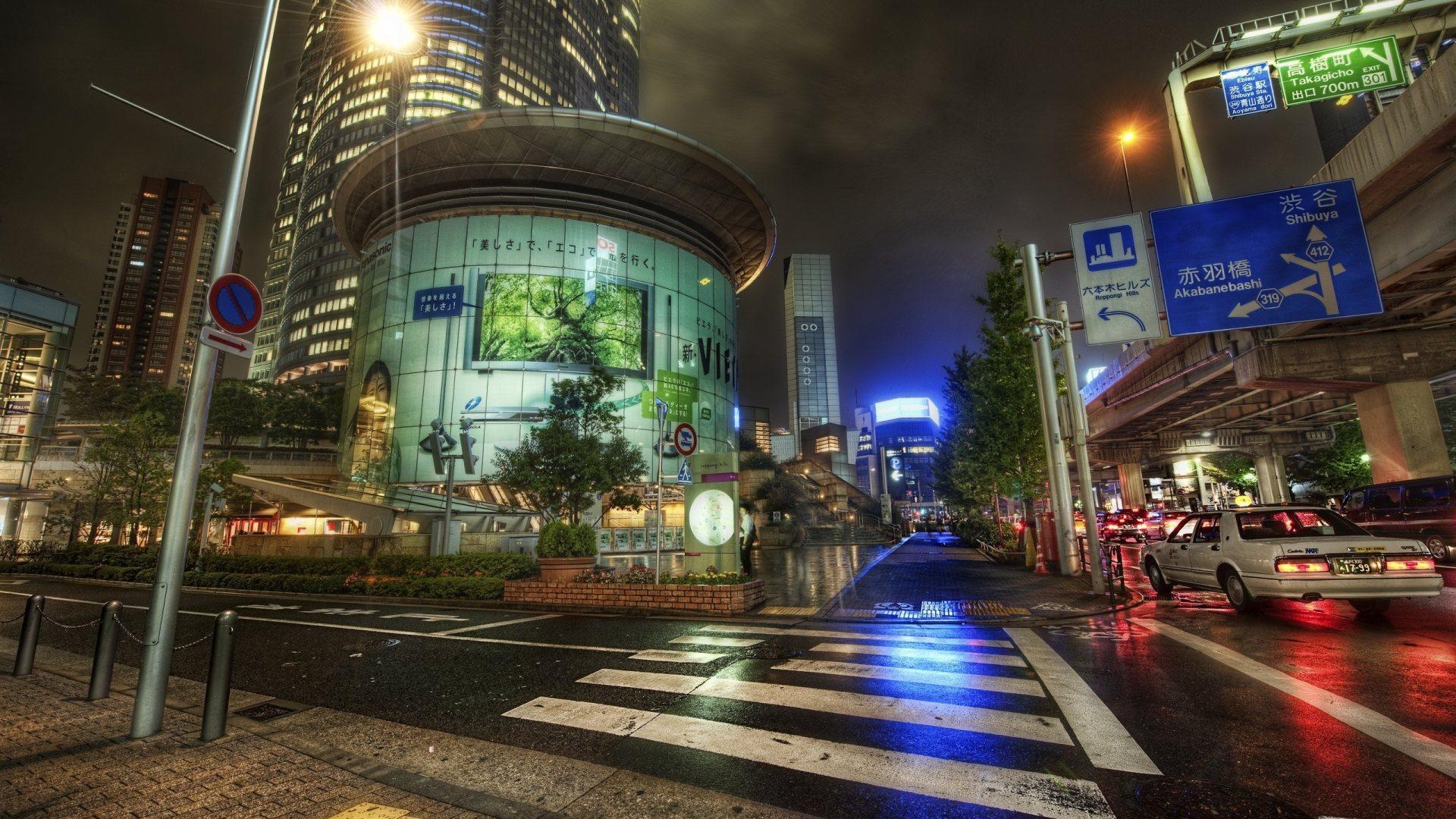 Street in Tokyo Desktop wallpaper 1440x900